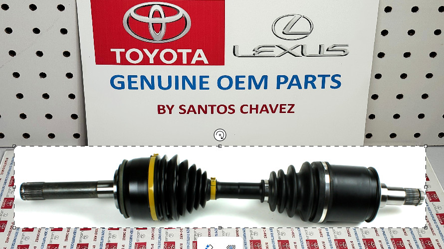 98-07 Land Cruiser, Lexus LX470 Shaft Assy Front Drive RH or LH GENUINE OEM PART 98-07 Land Cruiser, Lexus LX470 Shaft Assy Front Drive RH or LH GENUINE OEM PART
