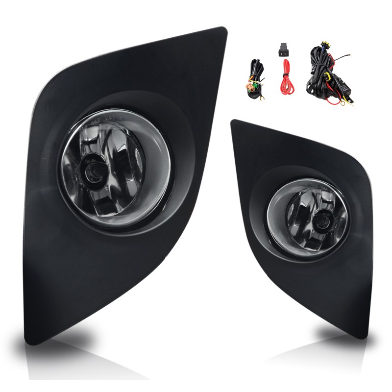Winjet CFWJ-0366-C Clear Fog Lights w/Wiring Kit for 14-15 Toyota Corolla