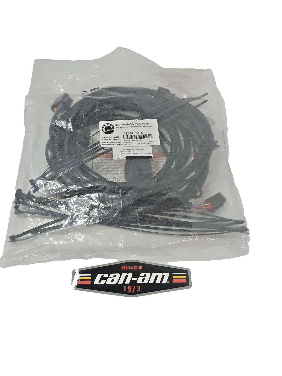 Maverick R LED Chase Light Harness Kit 715008210 BRP Can-Am for Aux Lighting