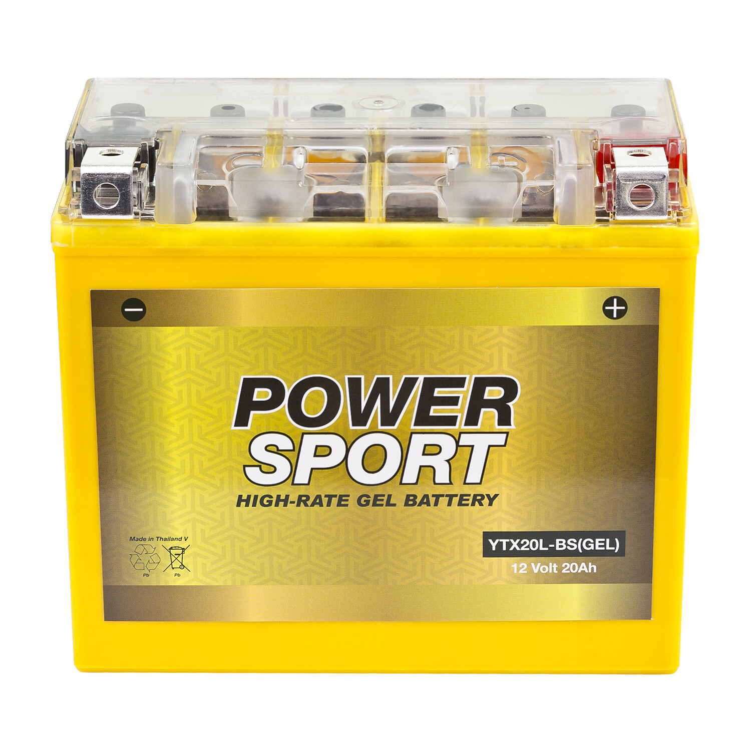 ExpertPower YTX20L-BS 12V AGM Battery for Harley-Davidson Dyna FXD 1991-2017