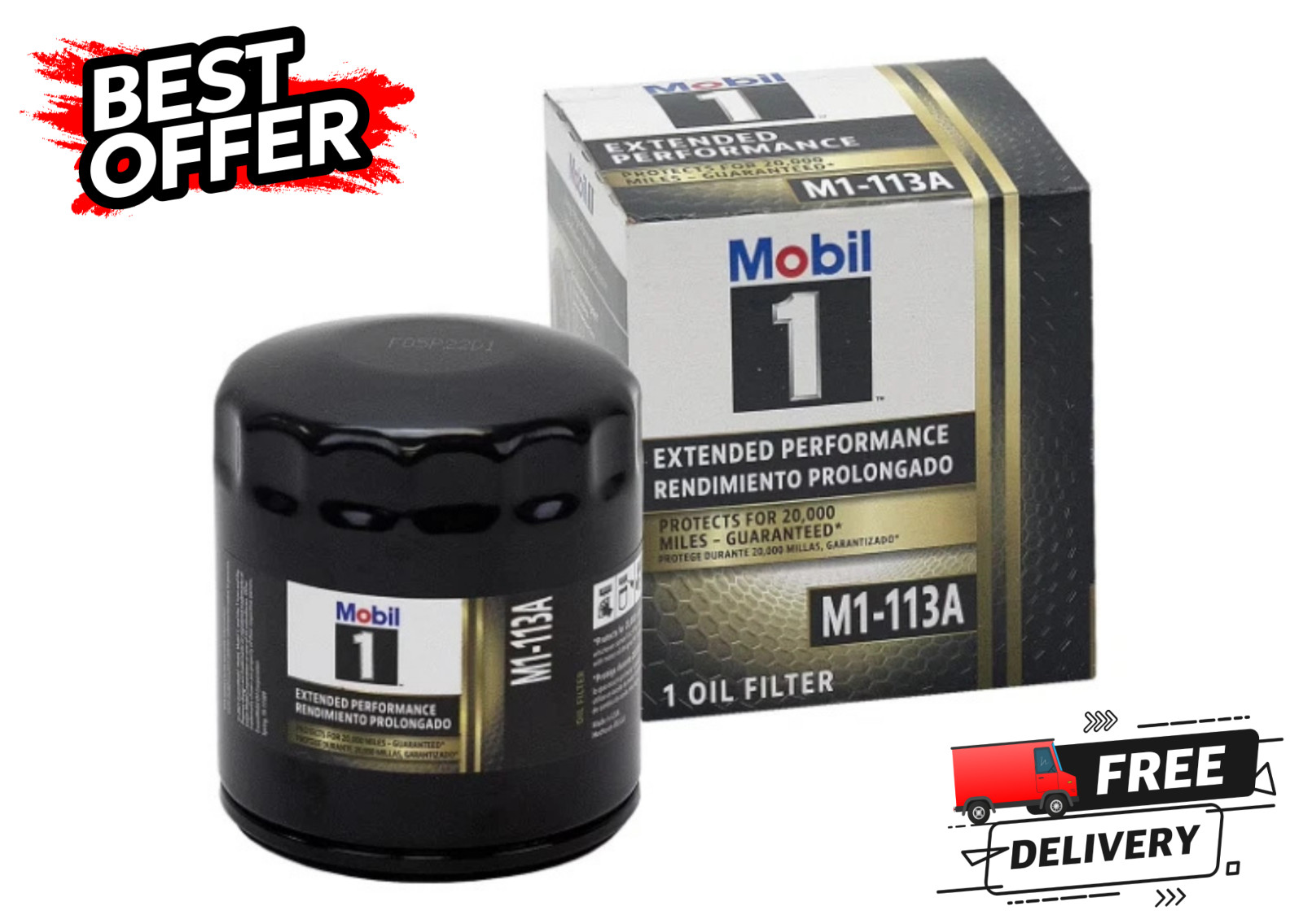 Mobil 1 Extended Performance M1-113A Oil Filter - 