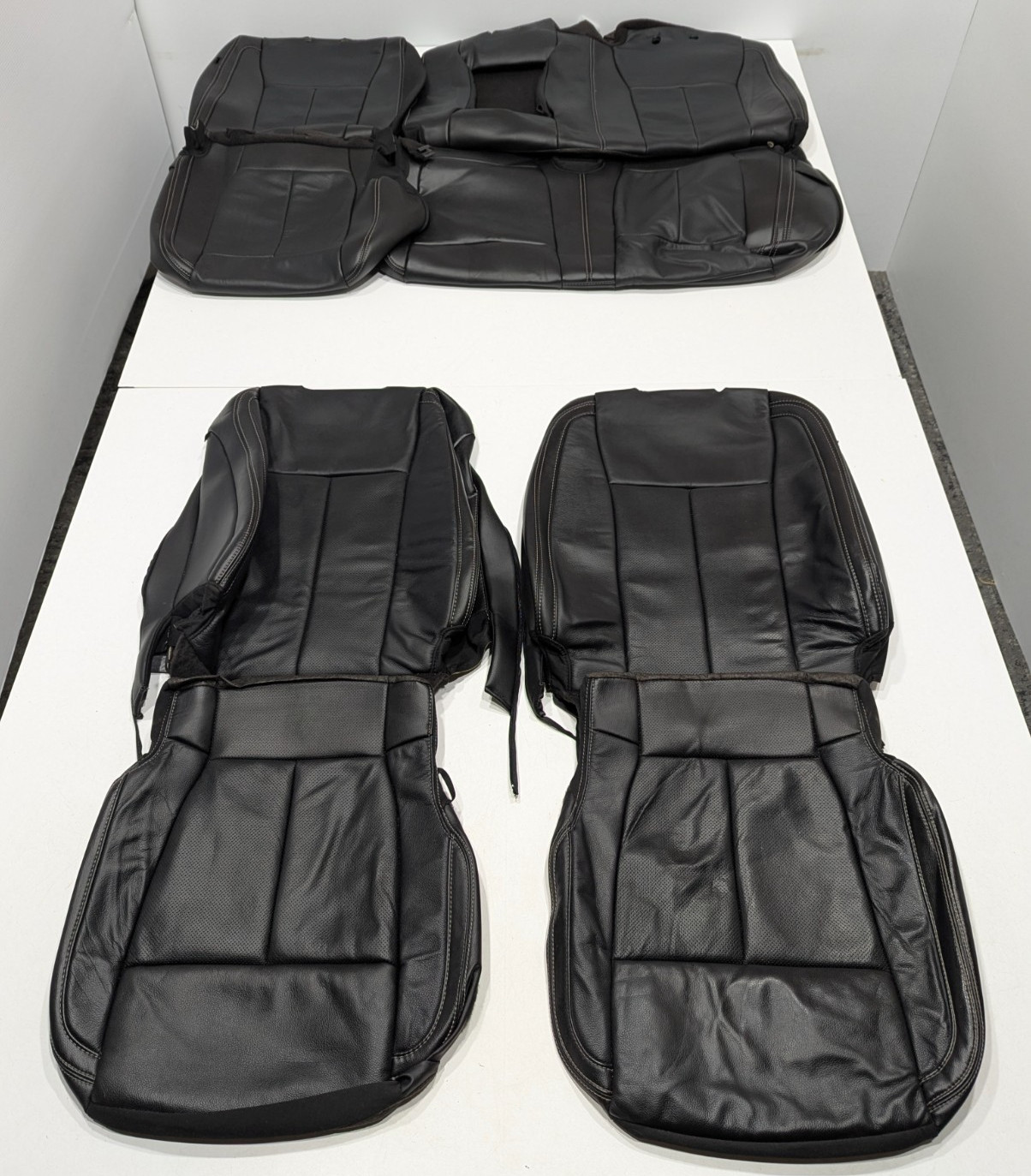 Factory Take-Off Seat Covers Fits 2019-2020 Ford F150 Crew Cab Lariat AL61