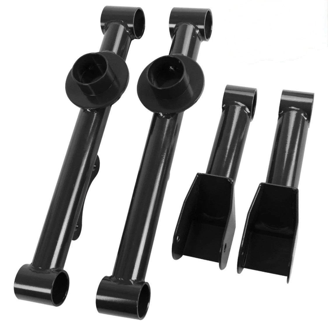 Black Control Arms Fits 1979-2004 Ford Mustang Carbon Steel Rear+Upper Lower Kit