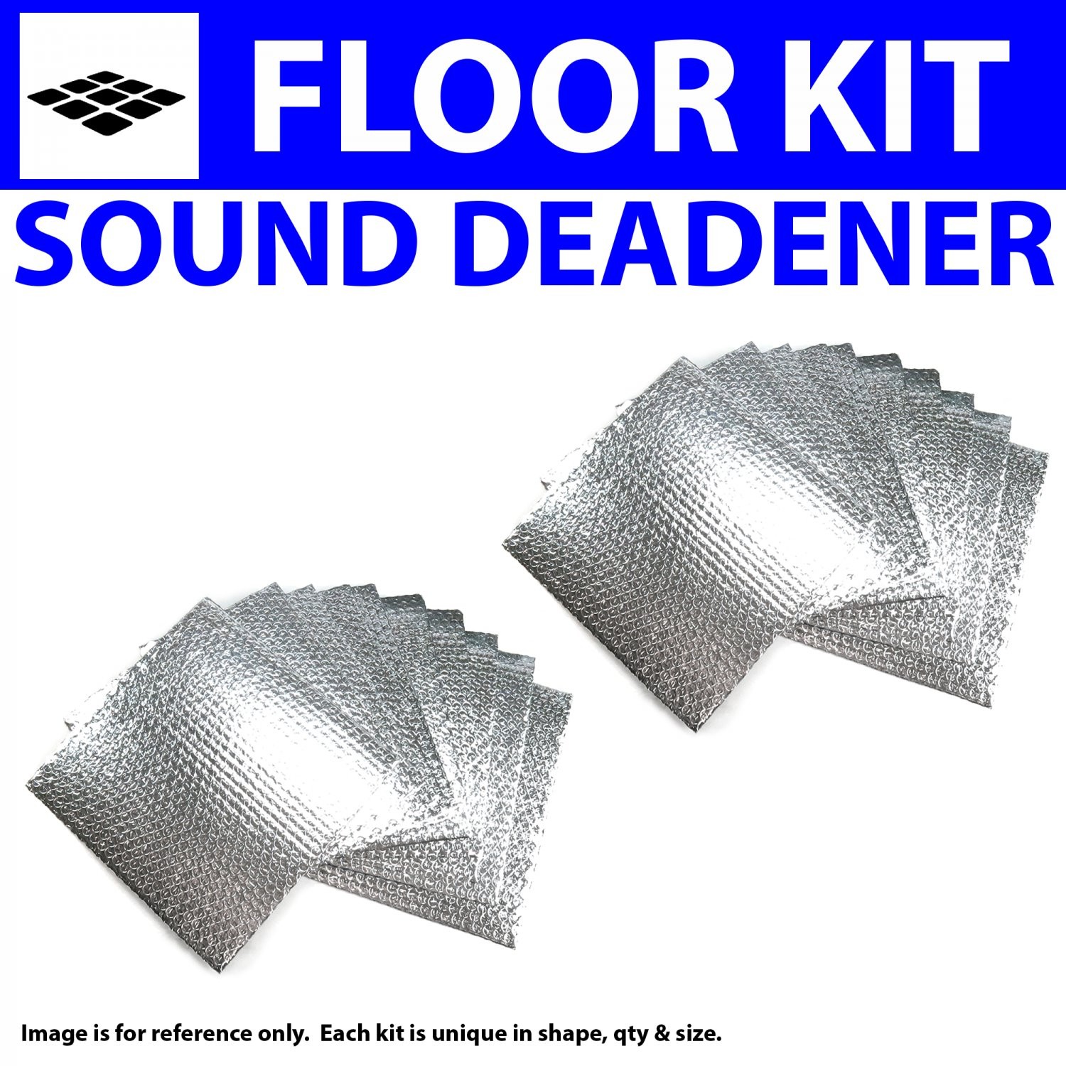 Heat & Sound Barrier 1972-1980 Chevy LUV Truck Floor Kit