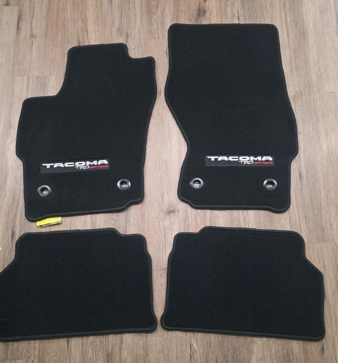 New 2024 -26Toyota Tacoma TRD Off Road D-Cab 4pc Carpet Floor Mats PT206-3525-02