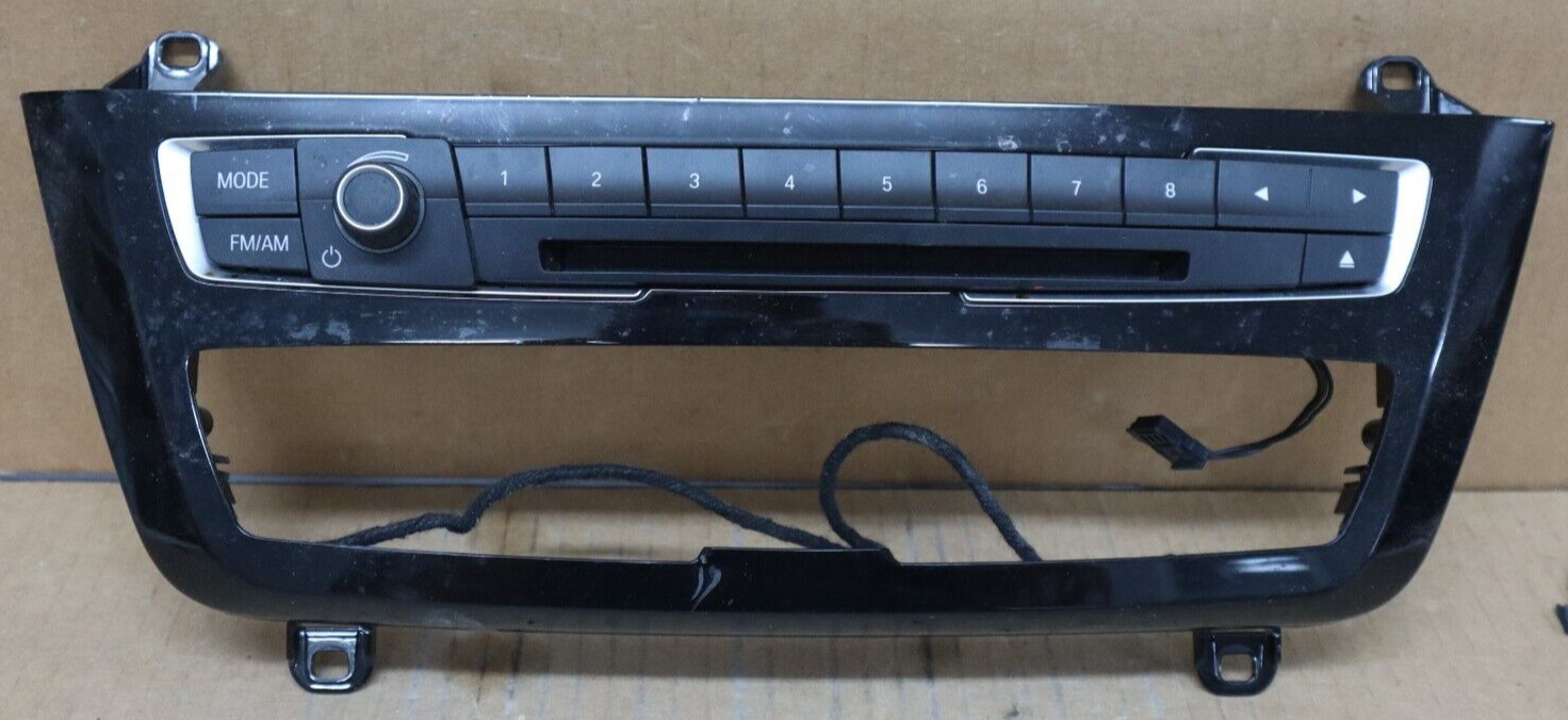 2017 BMW 320i AM FM Radio CD Player Control Panel OEM 935893903