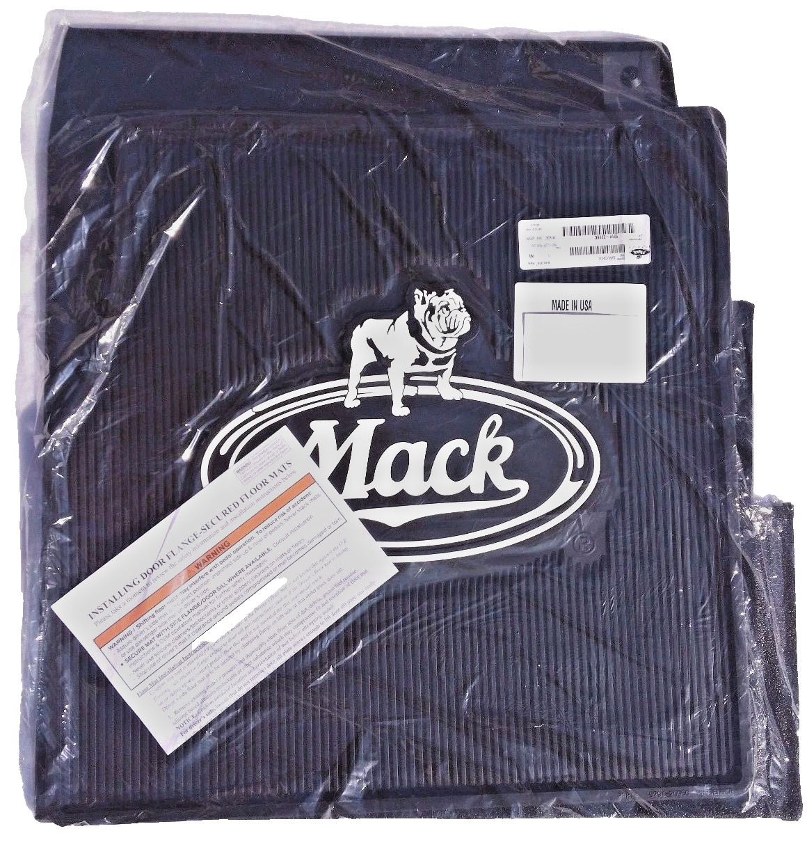 Mack Truck OEM Rubber Floor Mats/Logo Granite, Pinnacle, Vision, Rawhide 2006+ Mack Truck OEM Rubber Floor Mats/Logo Granite, Pinnacle, Vision, Rawhide 2006+