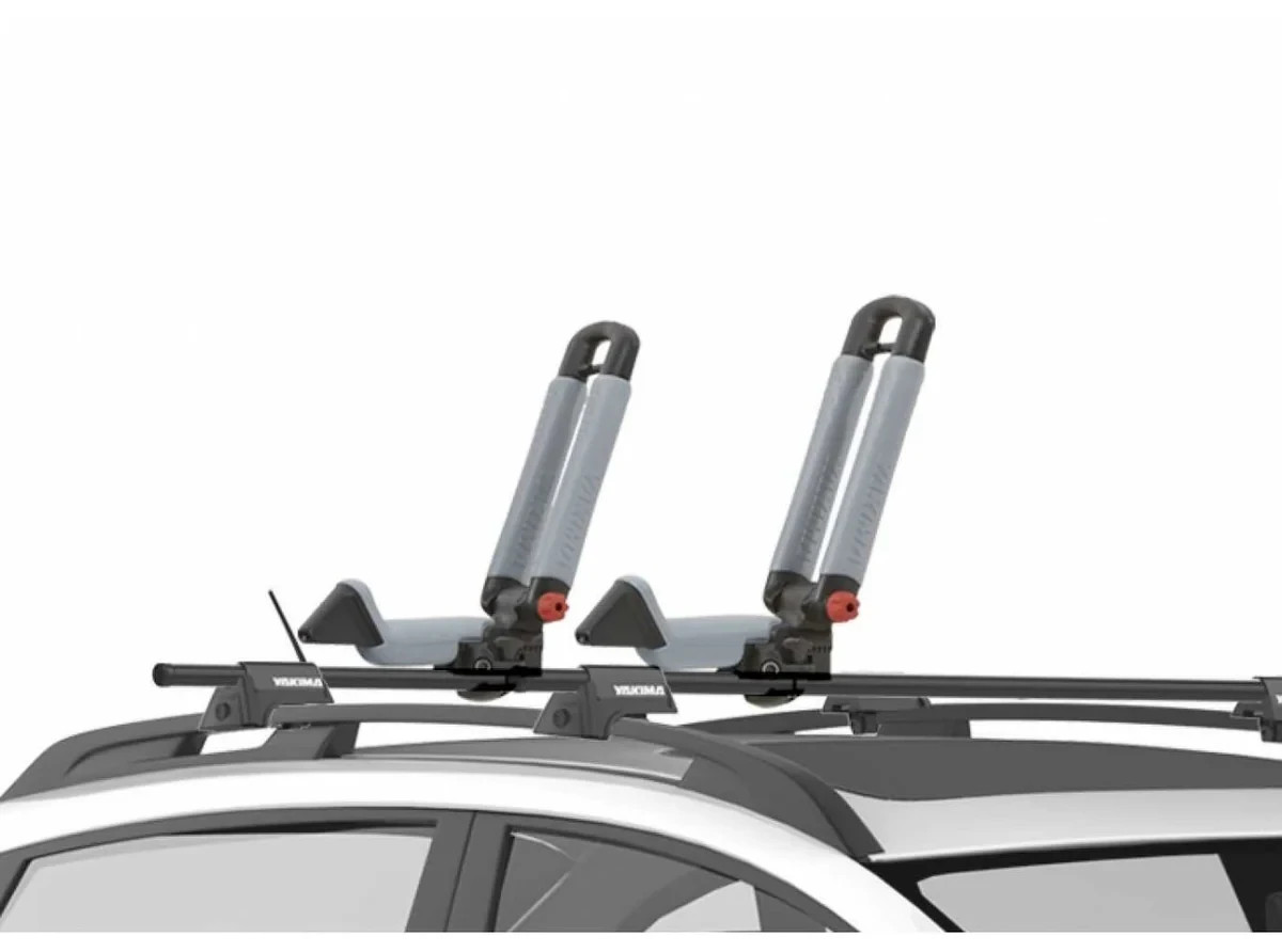 Yakima Bow Down 04042 Folding Universal Kayak Carrier Roof Rack Open Box