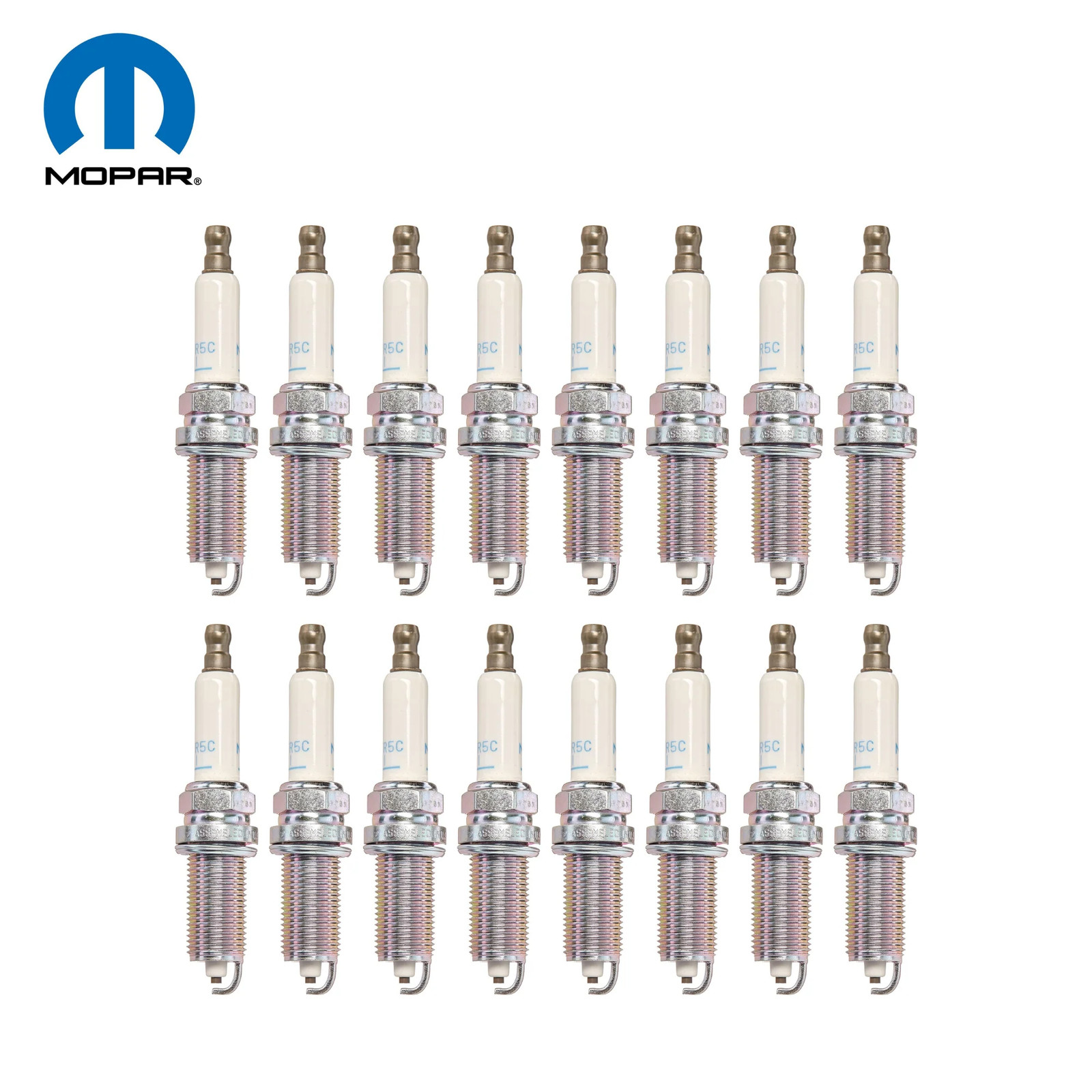 16x Mopar SPLZFR5C11 Spark Plug for Dodge Charger 09-17, Chrysler 300 2013