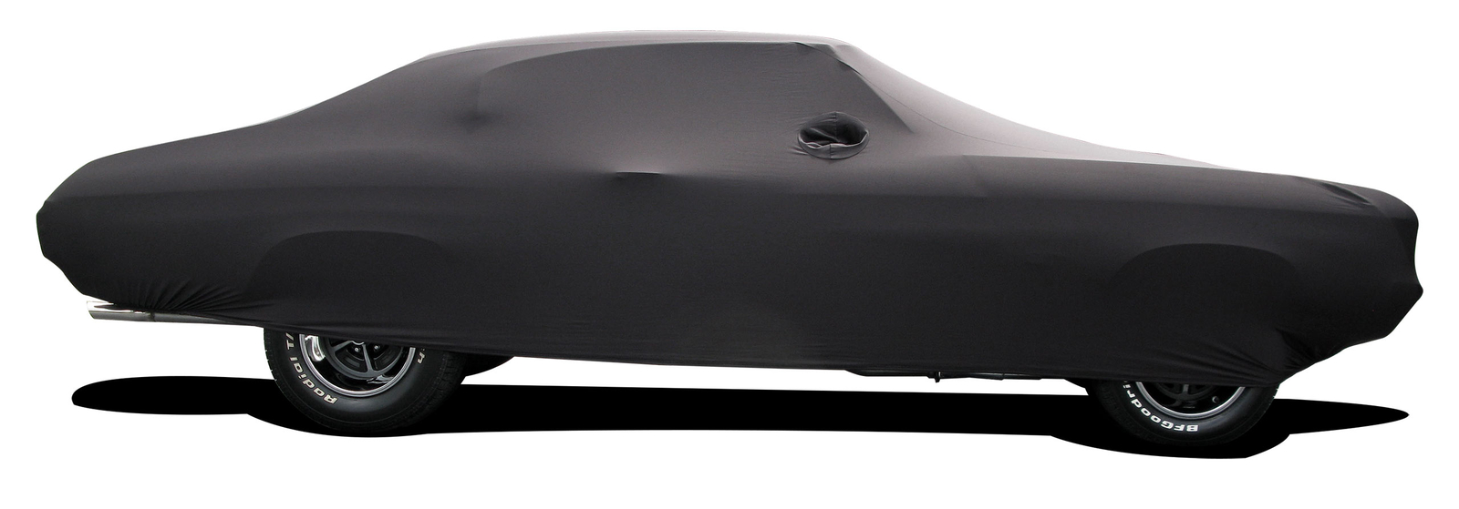 Onyx Indoor Car Cover - Black- 2 door Coupe for 1968-1972 Chevelle