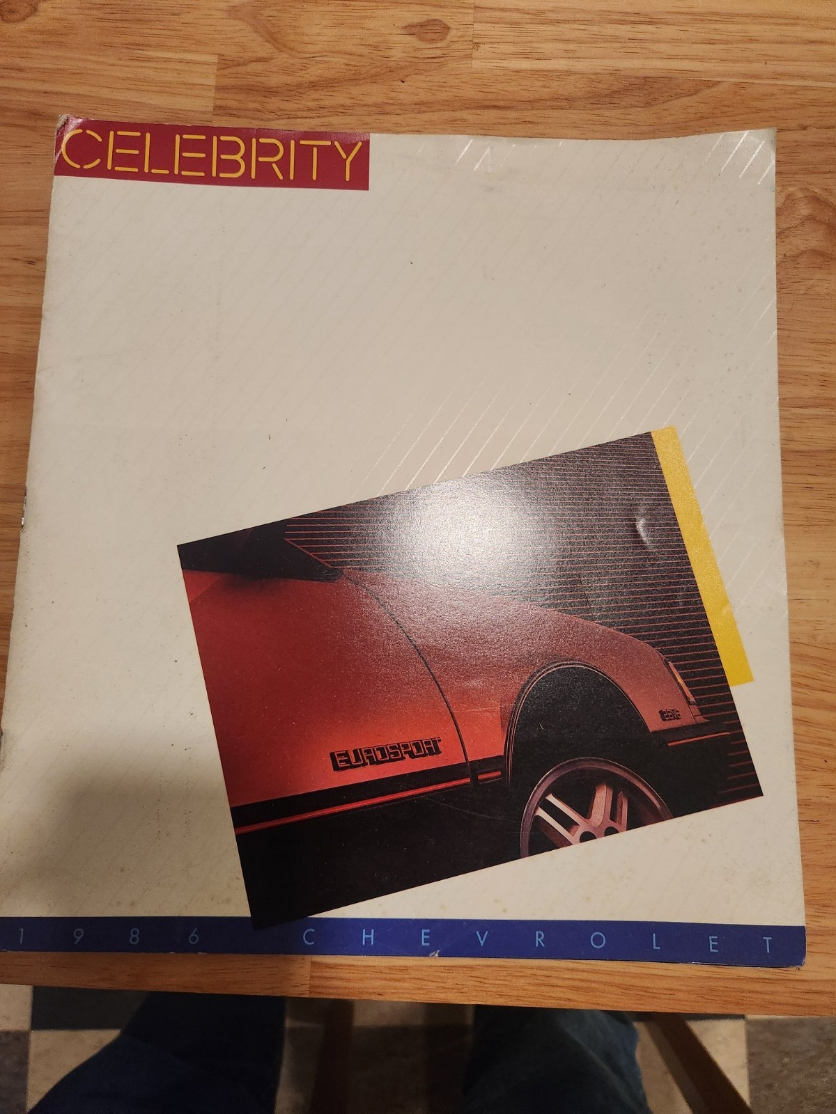 1986 Chevrolet Celebrity Dealer Sales Brochure Eurosport Original Catalog 1986 Chevrolet Celebrity Dealer Sales Brochure Eurosport Original Catalog