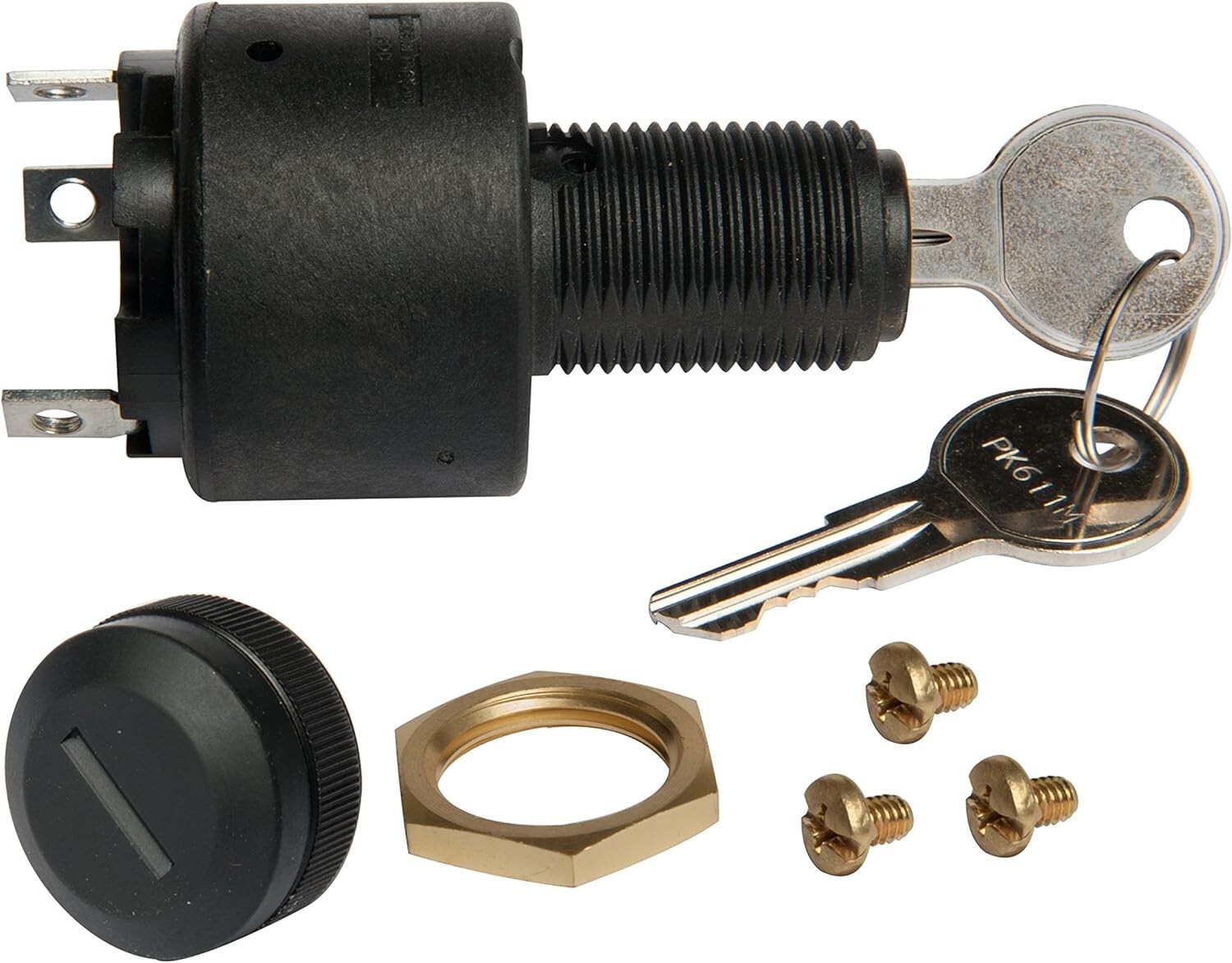 Sierra MP41030 Marine Ignition Key Switch OFF-RUN-START 3Wire Inboard Sea-Ray