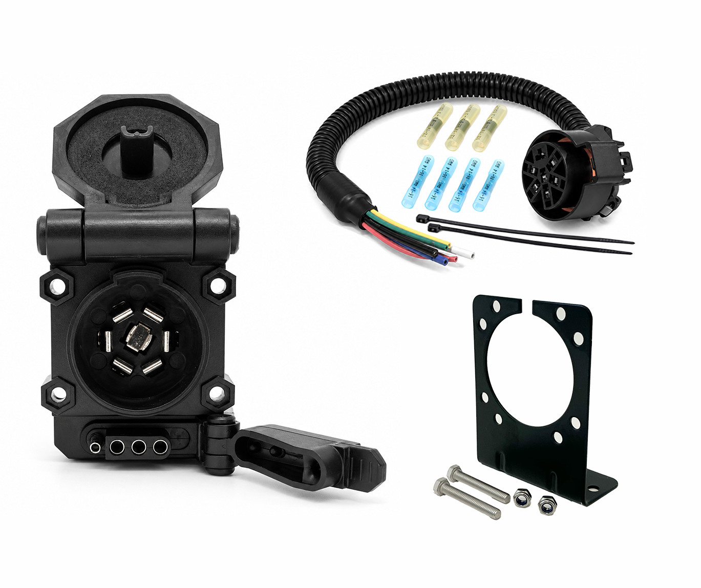 Multi-Tow 7 Blade and 4 Flat Vehicle Wiring Kit (Hopkins 40950 Replacement) Multi-Tow 7 Blade and 4 Flat Vehicle Wiring Kit (Hopkins 40950 Replacement)