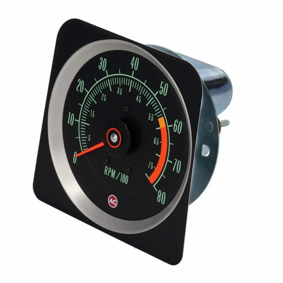 Tachometer 6000-8000 Red Line AMD Fits 1969 Chevrolet Camaro K-6469384