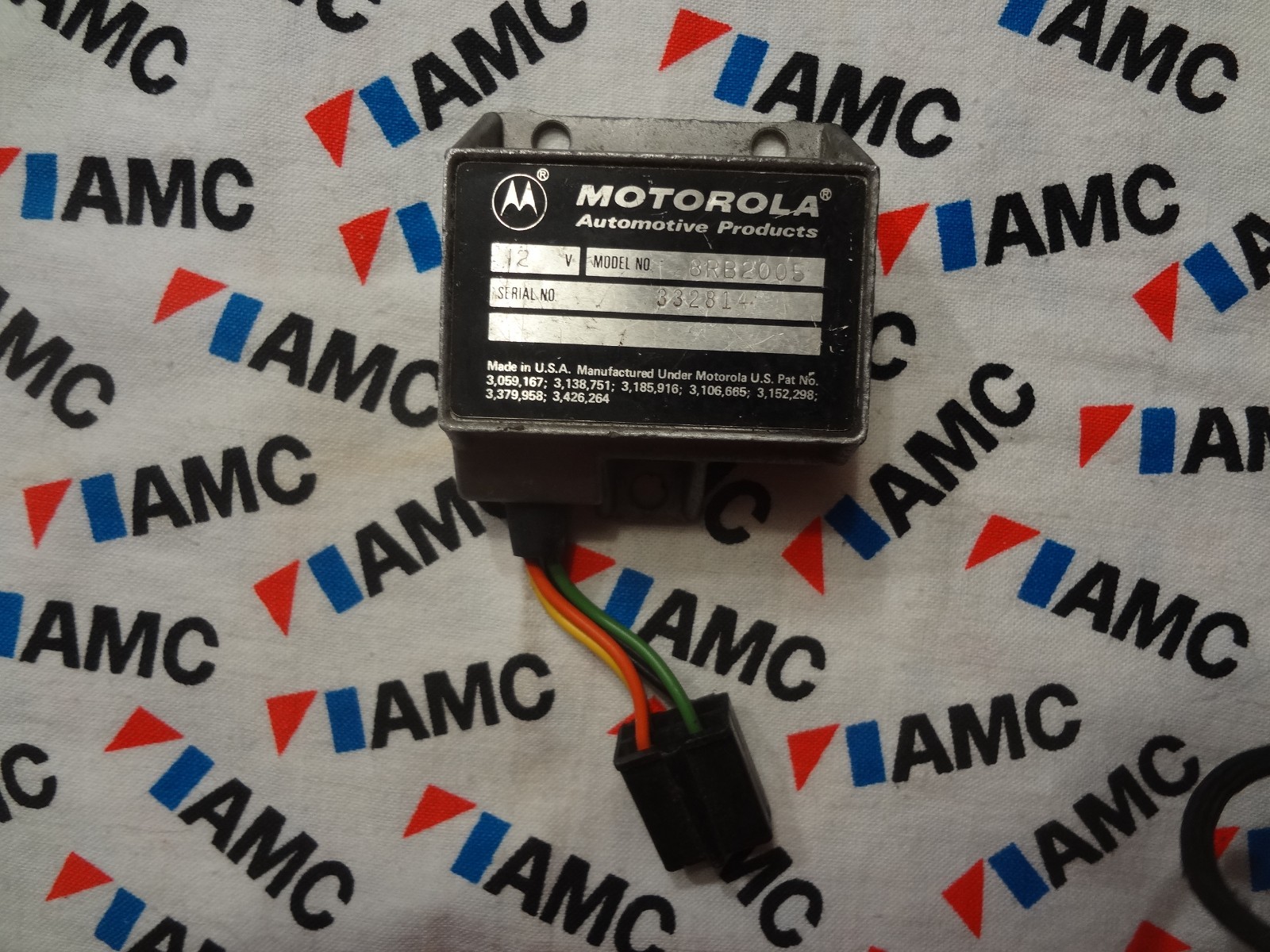 AMERICAN MOTORS  NOS  1971 - 1974  AMX JAVELIN VOLTAGE REGULATOR MOTOROLA