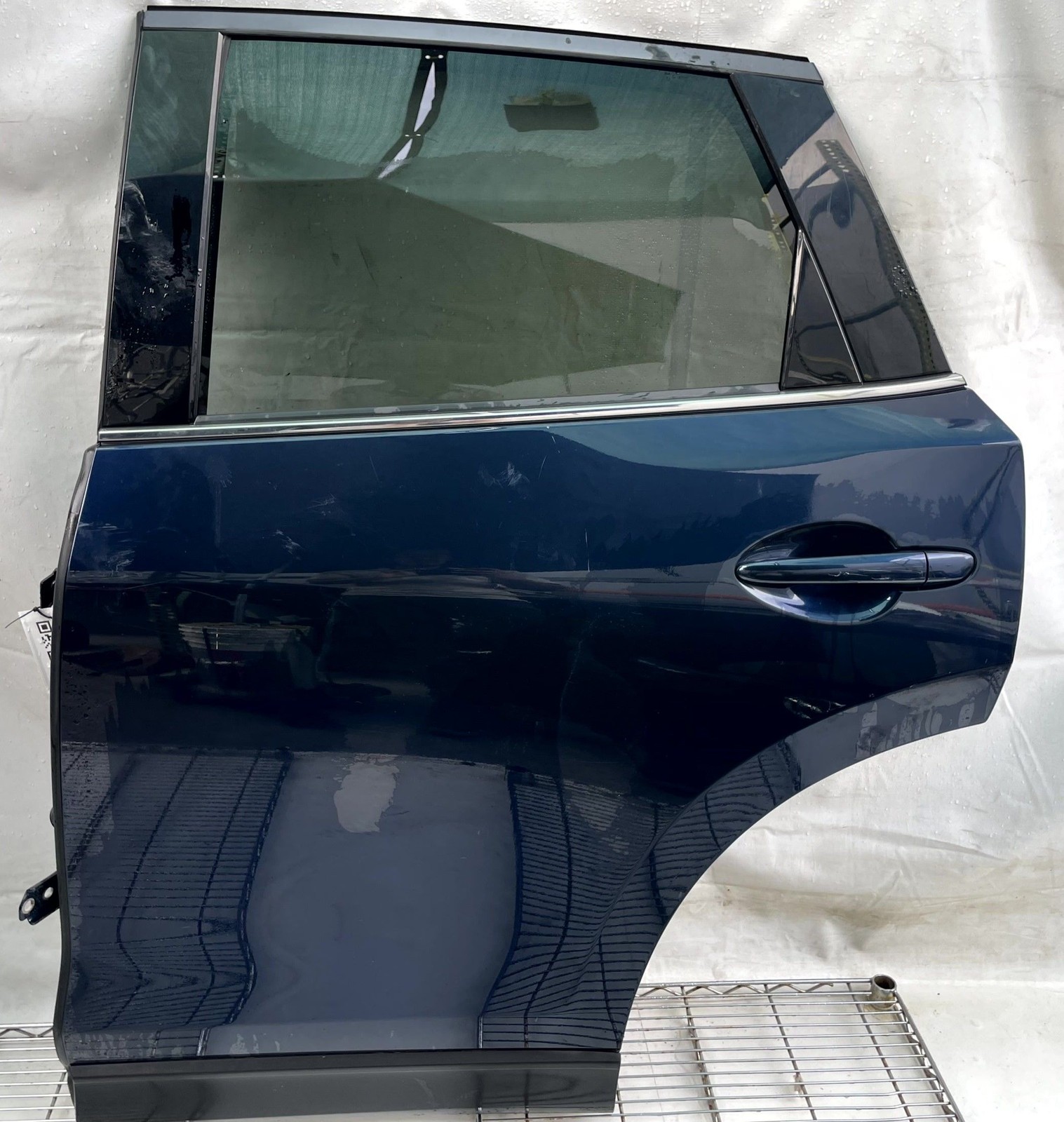 MAZDA CX-5 REAR LEFT DRIVER SIDE DOOR SHELL ASSEMBLY BLUE 42M 2017-2025 # 115191