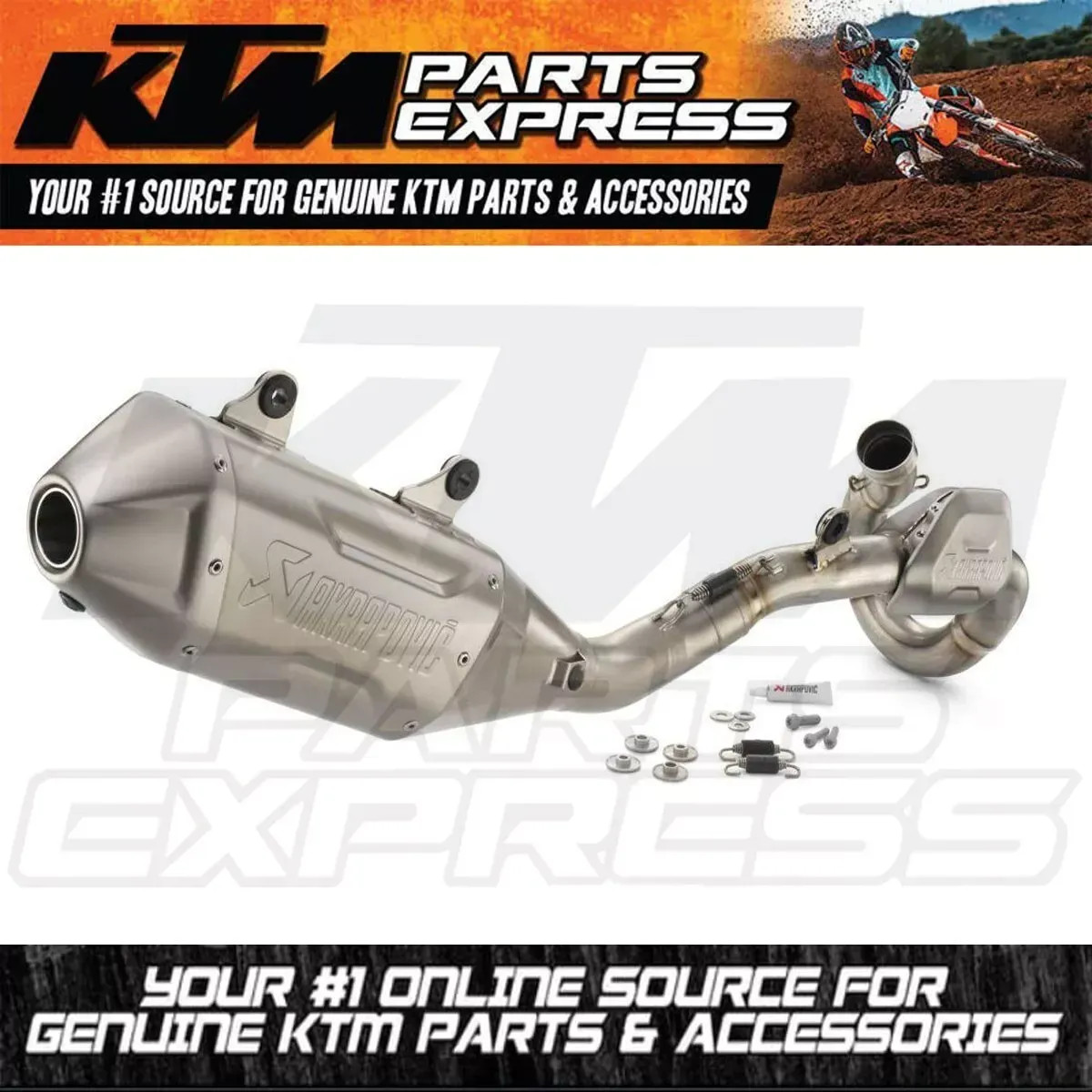 KTM Titanium Akrapovic KTM Titanium Akrapovic