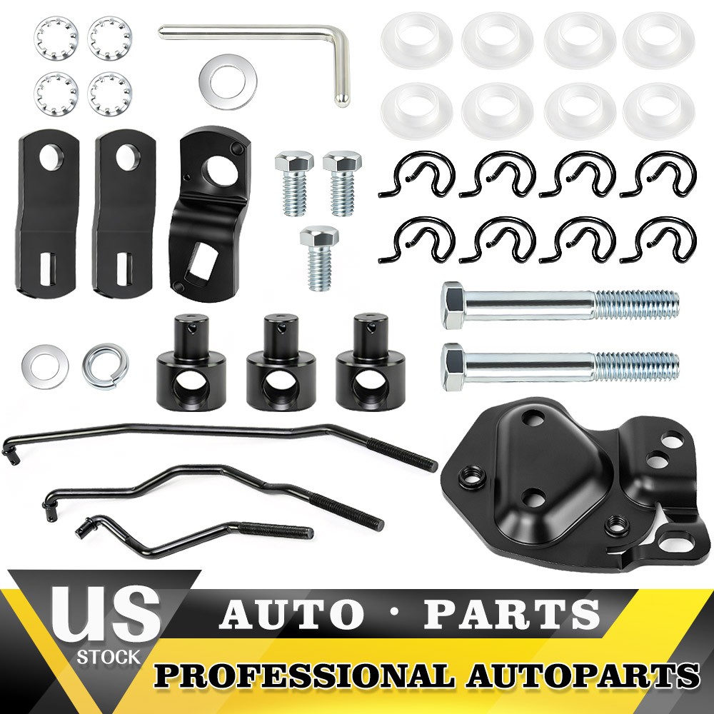 4 speed Shifter Linkage 3733163 Kit For Hurst Shifters w/Muncie Transmission