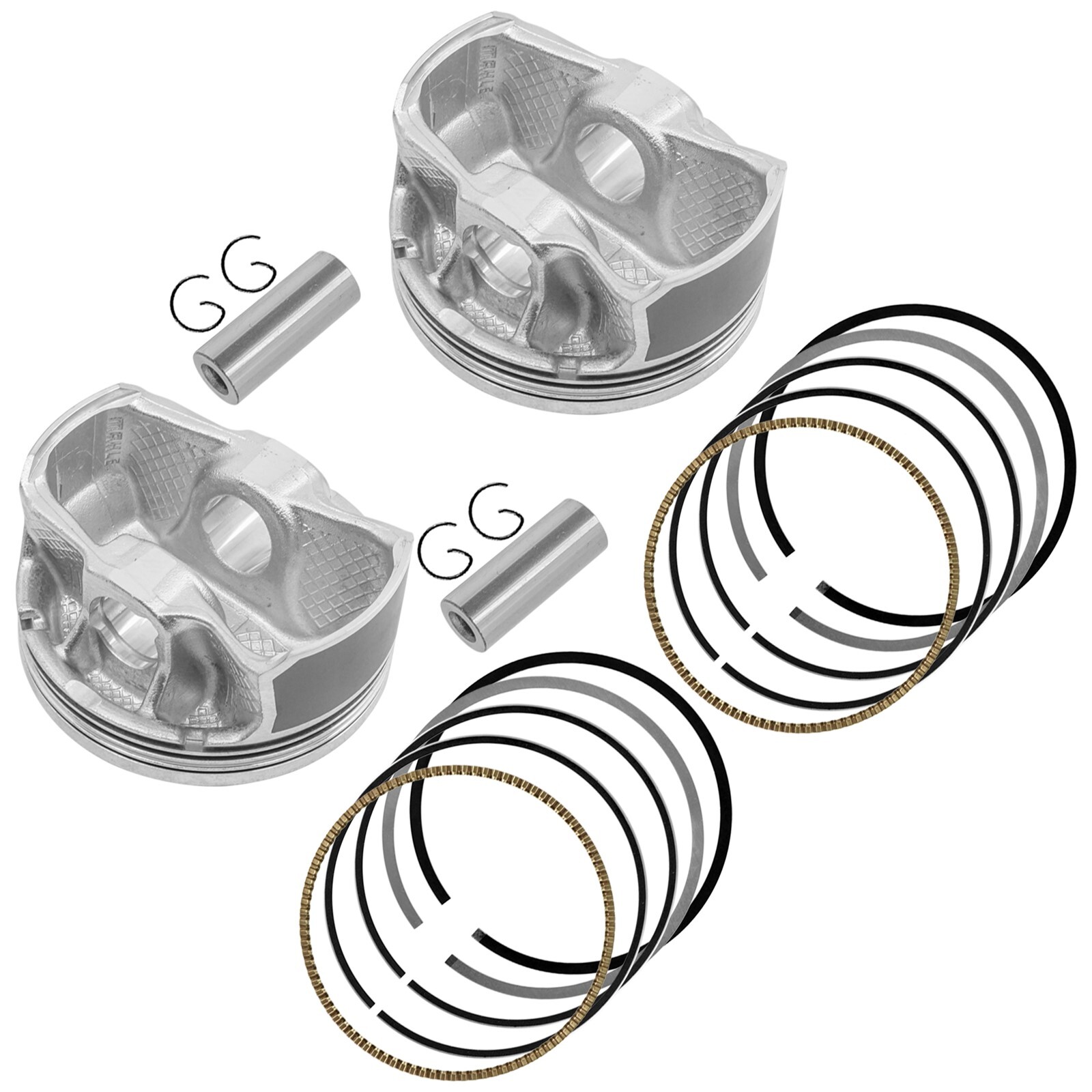Caltric Cylinder Piston Kit w/ Rings For Polaris RZR XP 1000 2014 2015 2016-2023 Caltric Cylinder Piston Kit w/ Rings For Polaris RZR XP 1000 2014 2015 2016-2023
