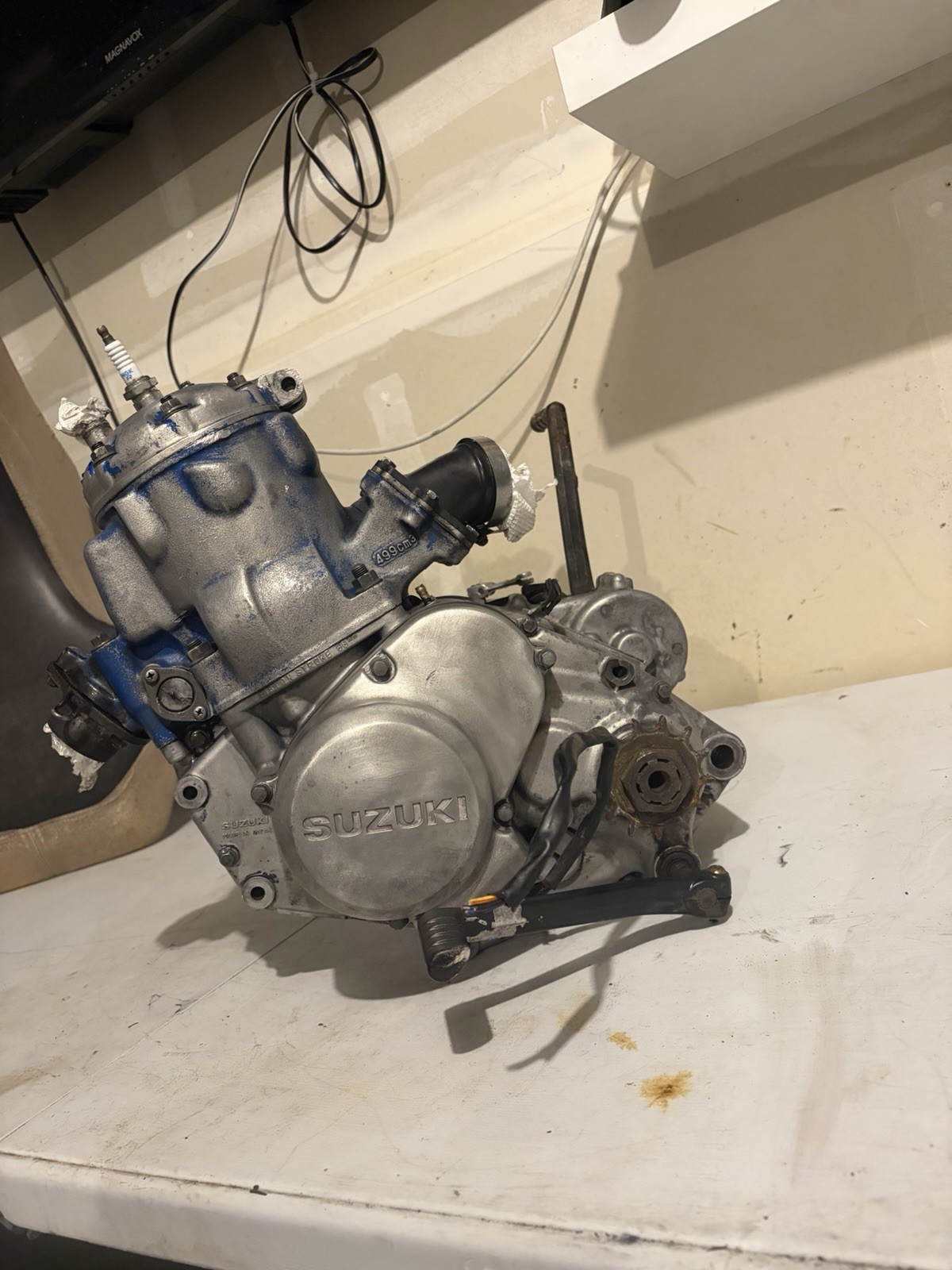 1990 Suzuki Lt500r Quadzilla Engine Motor Running 1990 Suzuki Lt500r Quadzilla Engine Motor Running