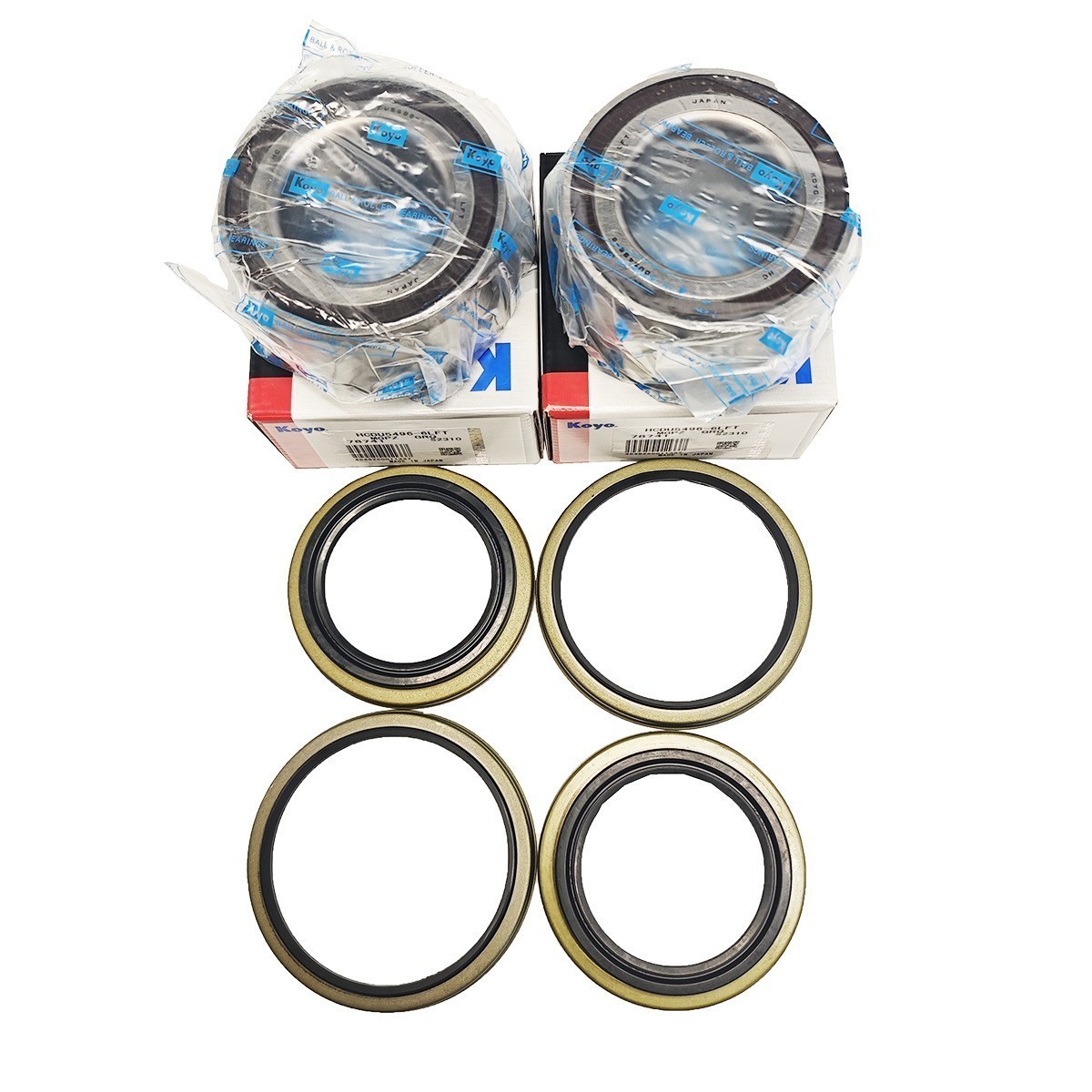 2X Front Wheel Bearing & Seal Set For TOYOTA TACOMA / SEQUOIA KOYO 2X Front Wheel Bearing & Seal Set For TOYOTA TACOMA / SEQUOIA KOYO
