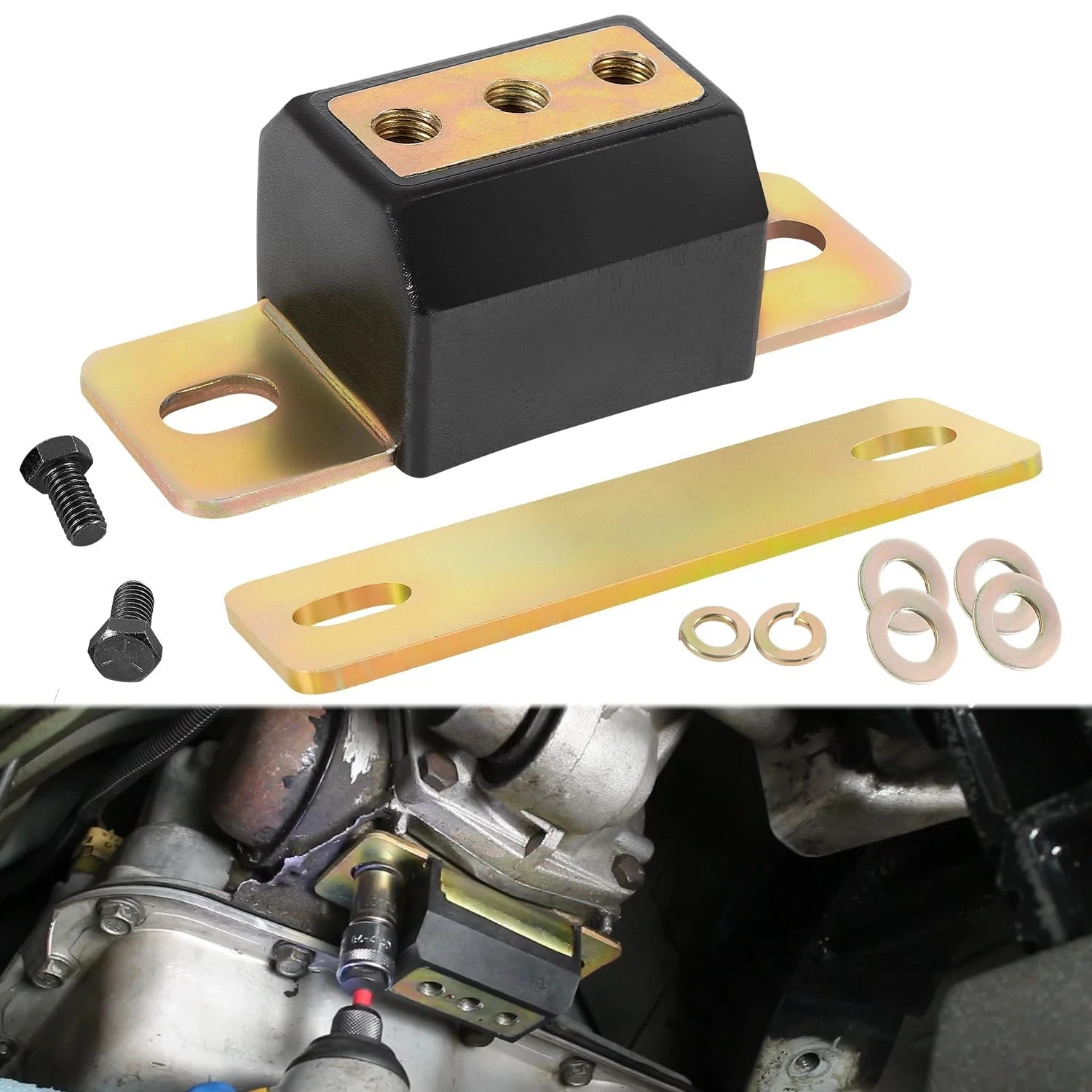Performance Polyurethane Transmission Mounts for GM TH350 TH400 700R4