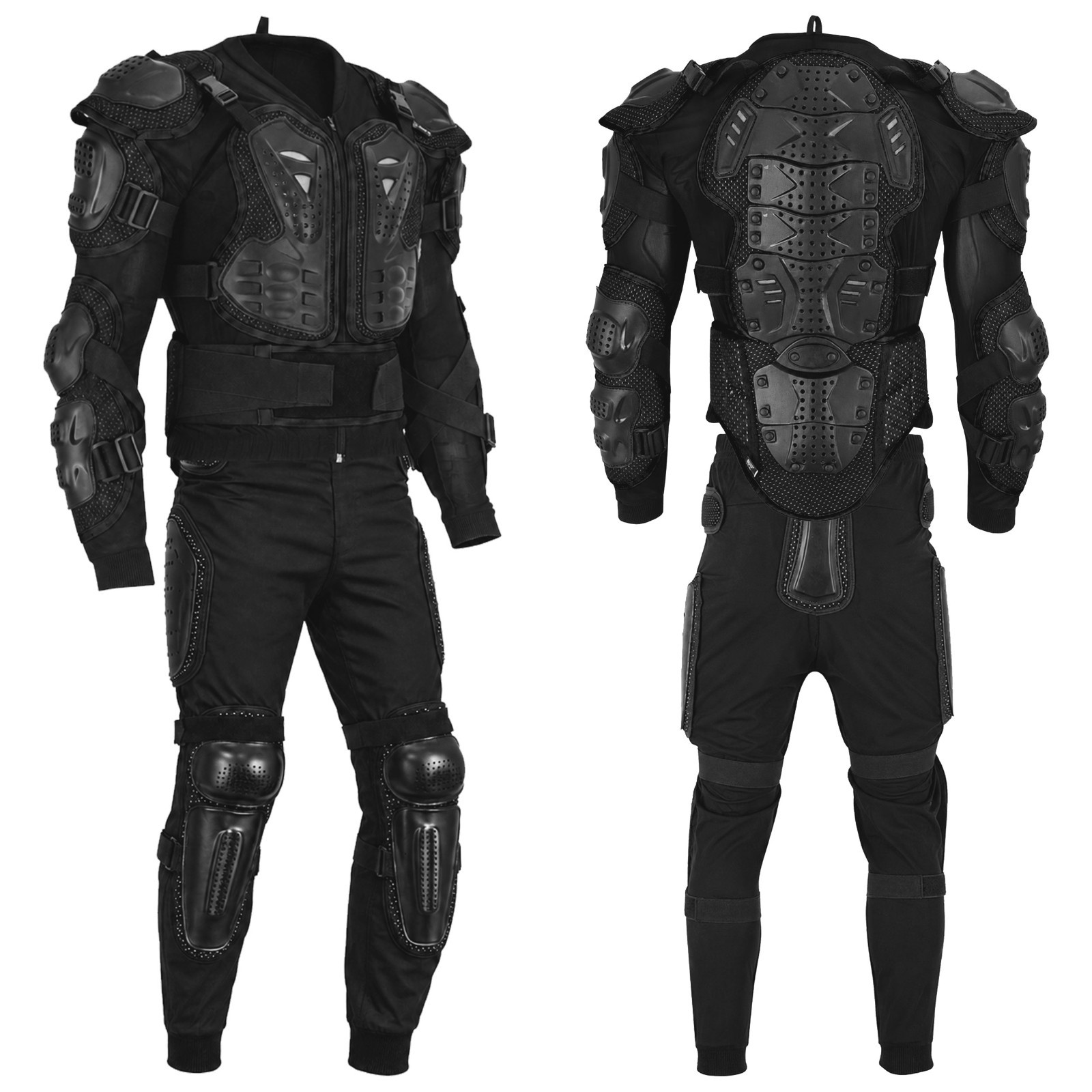 Men's Motorcycle Full Body Armoured Suit Protective Motorbike Jackets Trousers Men's Motorcycle Full Body Armoured Suit Protective Motorbike Jackets Trousers