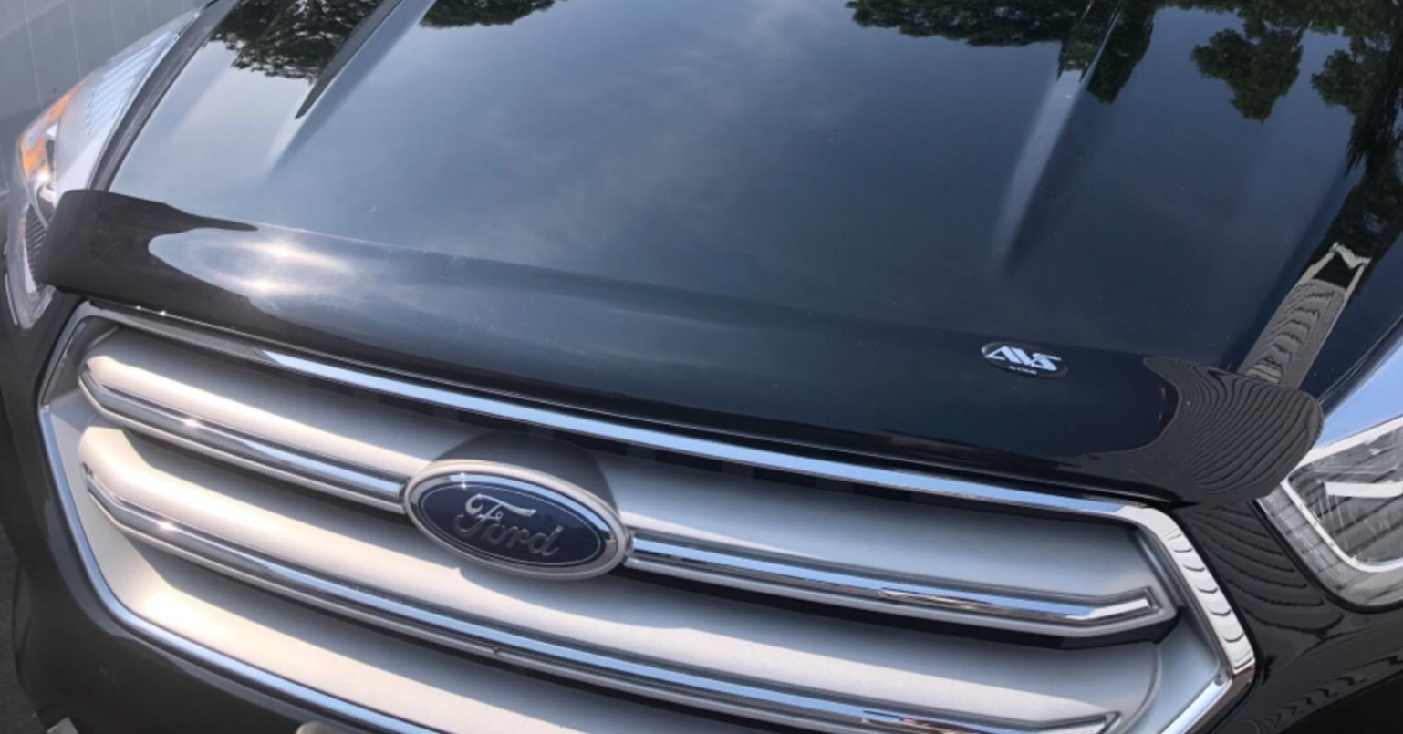 Husky BugFlector II Hood Protector Bug Shield Deflector for 17-2019 Ford Escape Husky BugFlector II Hood Protector Bug Shield Deflector for 17-2019 Ford Escape