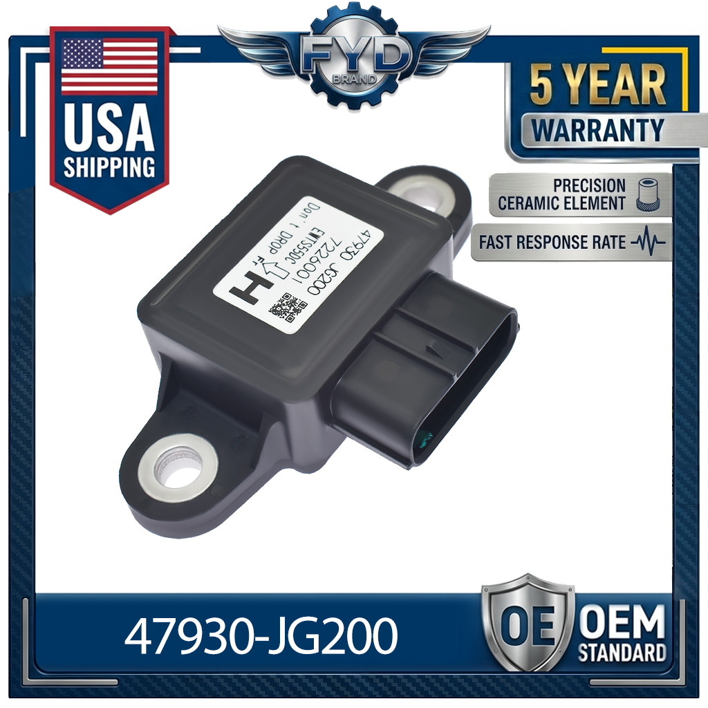 47930-JG200 ABS Gravity Sensor SU15031 For Nissan Leaf Juke Rogue Infiniti M35h