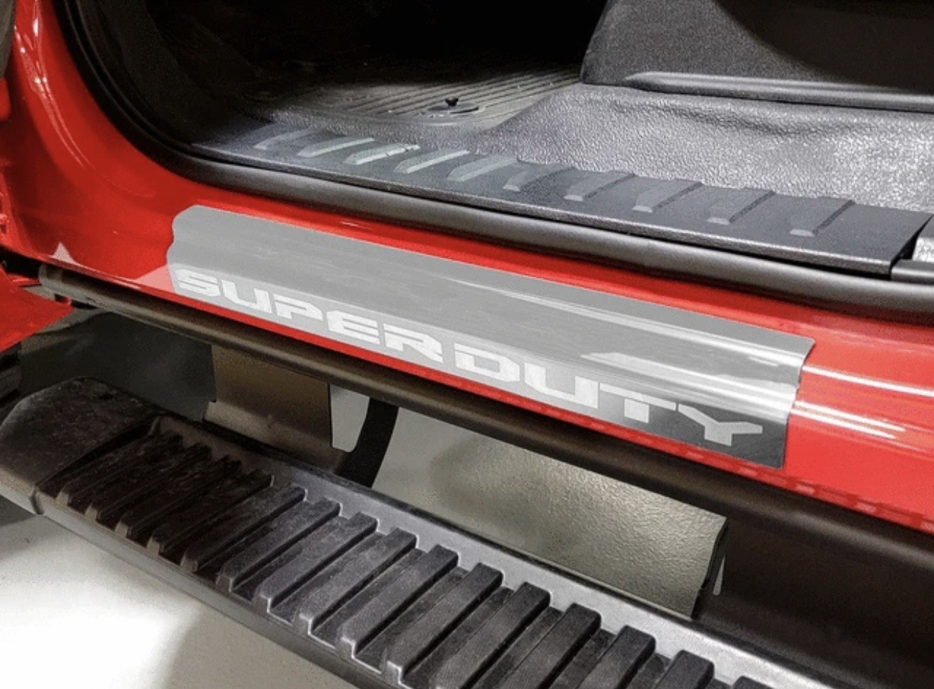 Genuine Ford Door Sill Plates 4Pc Kit - Stainless Steel VPC3Z-99132A08-D Genuine Ford Door Sill Plates 4Pc Kit - Stainless Steel VPC3Z-99132A08-D