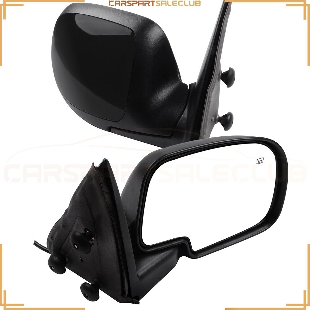 Pair Power Heated Side Exterior Mirrors For Chevrolet Avalanche 1500 Tahoe
