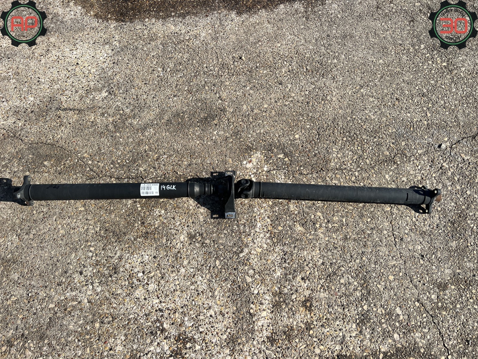 10-15 MERCEDES-BENZ X204 GLK350 RWD REAR DRIVESHAFT OEM 10-15 MERCEDES-BENZ X204 GLK350 RWD REAR DRIVESHAFT OEM