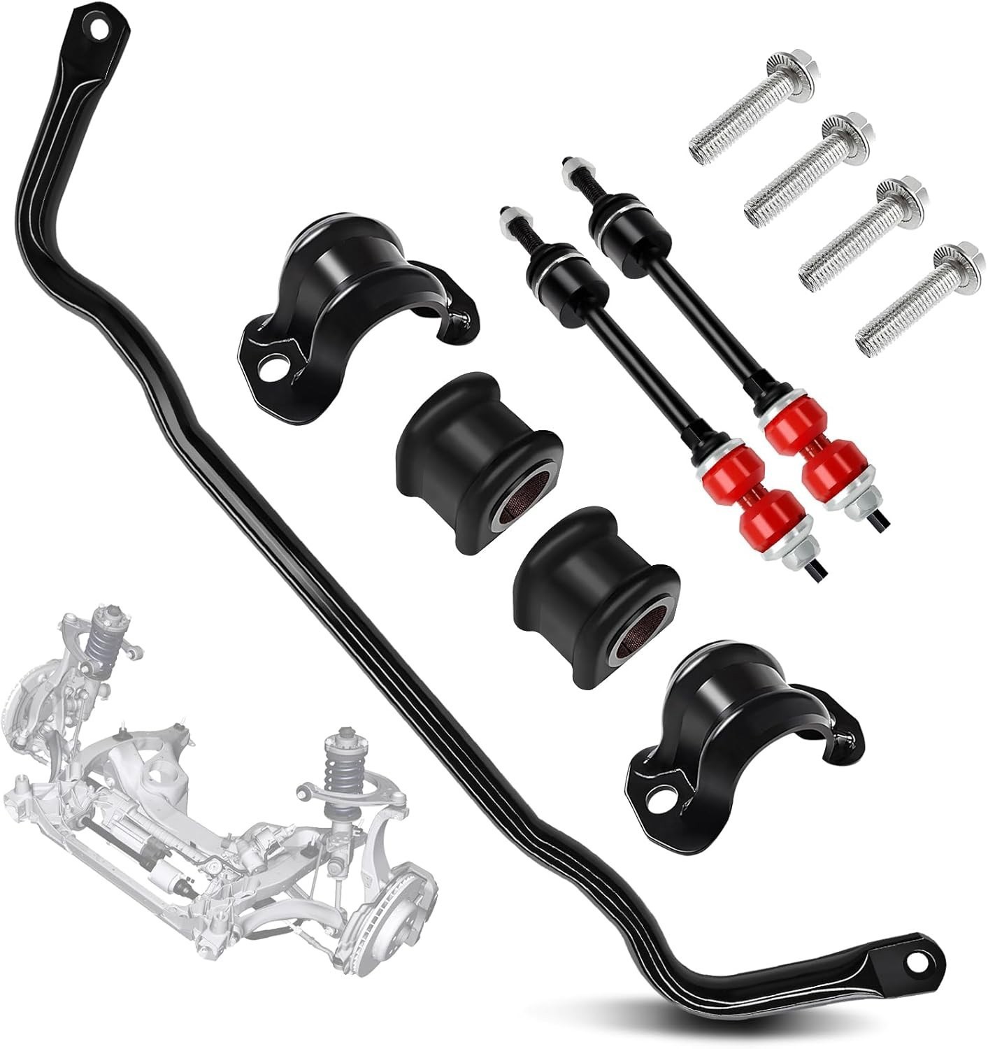 55398938AC Front Stabilizer Bar Kit And K80894 Sway Bar Front Sway Bar & Links