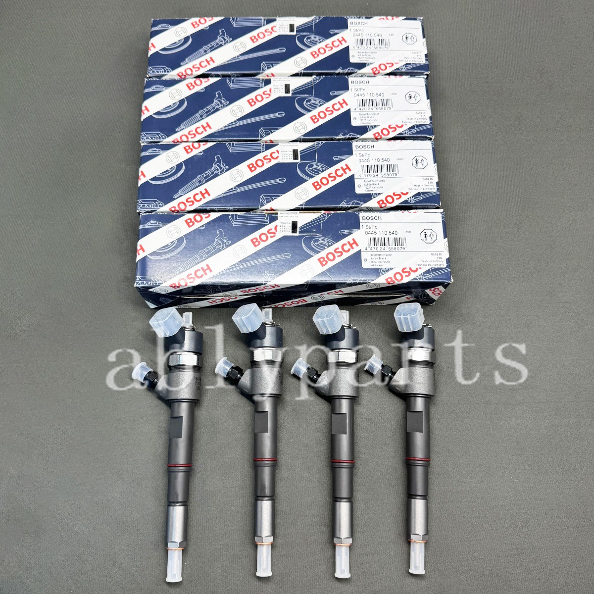 For Bosch New Holland L221 L228 L321 4x Fuel Injector 0445110540 5801569141