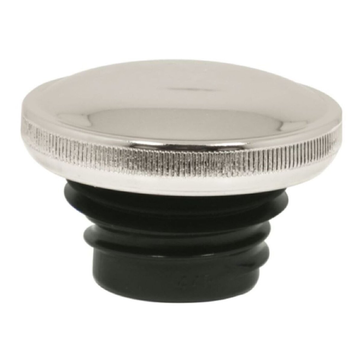 V-Factor Chrome Fat Bob Tank Non-Vented OE Style Gas Cap 80020