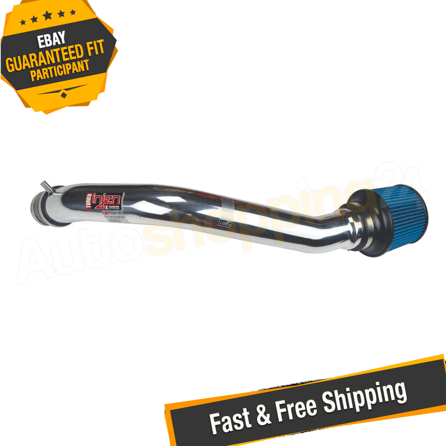 Injen RD1482P RD Polished Cold Air Intake for 2004-2008 Acura TL 3.2L V6