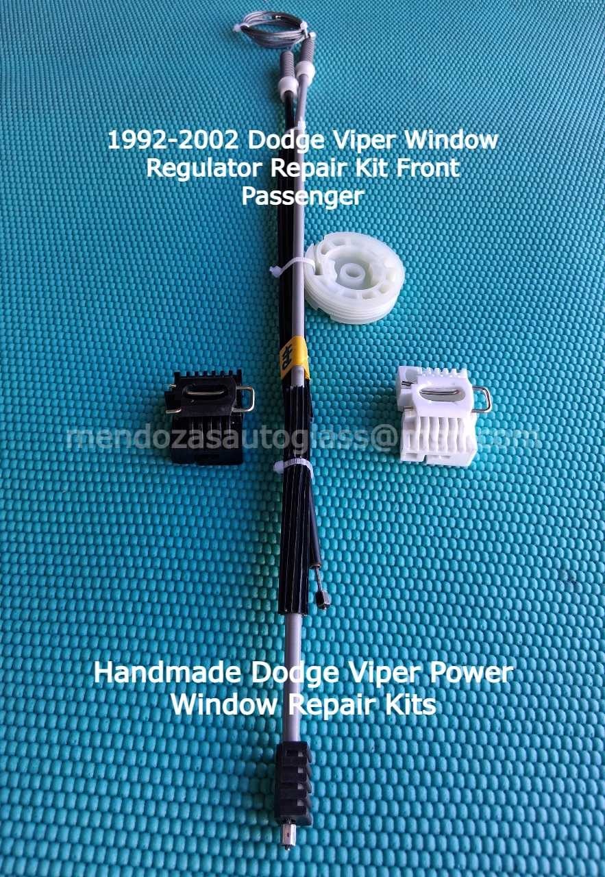 1992-2002 Dodge Viper Window Regulator Repair Kit Front Passenger