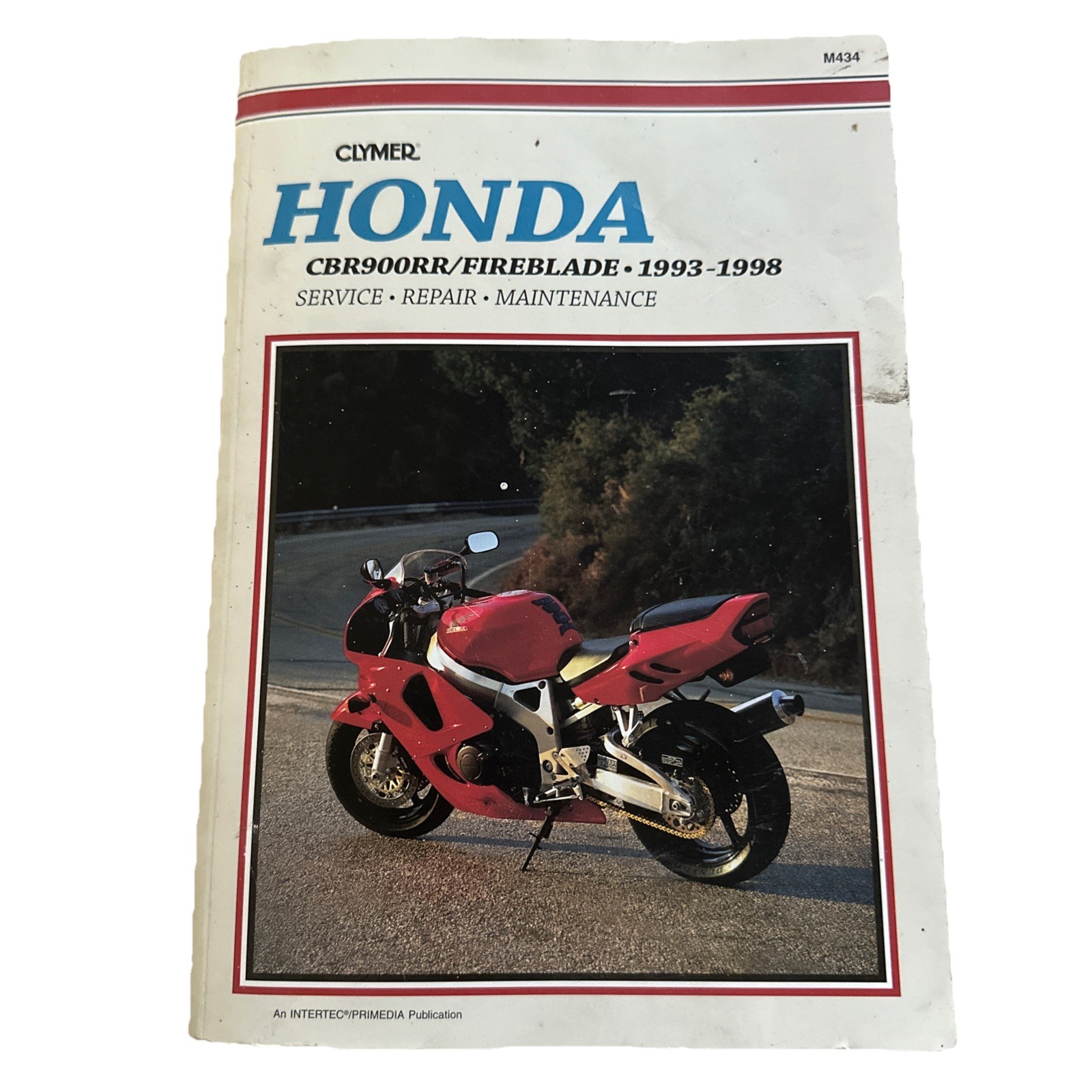 CLYMER MANUAL HONDA CBR900RR 1993-1998