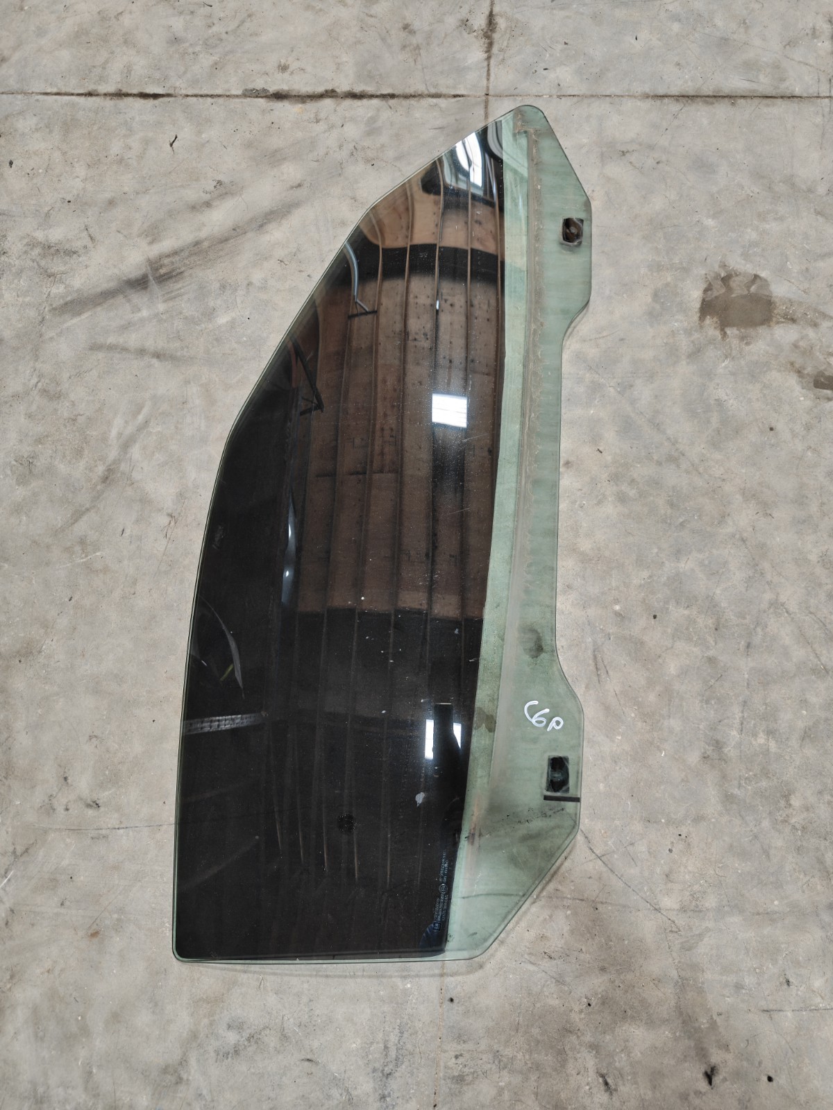 05-13 CHEVROLET CORVETTE C6 FRONT RIGHT PASSENGER SIDE DOOR WINDOW GLASS OEM