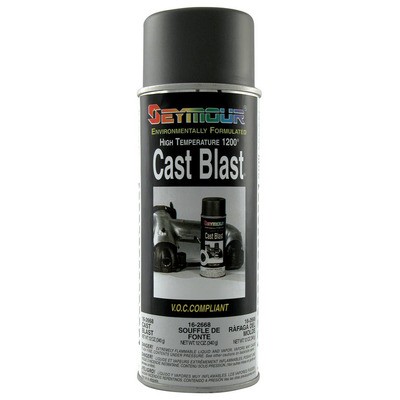 SEYMOUR PAINT Cast Iron Gray Hi-Heat Paint- 16-2668