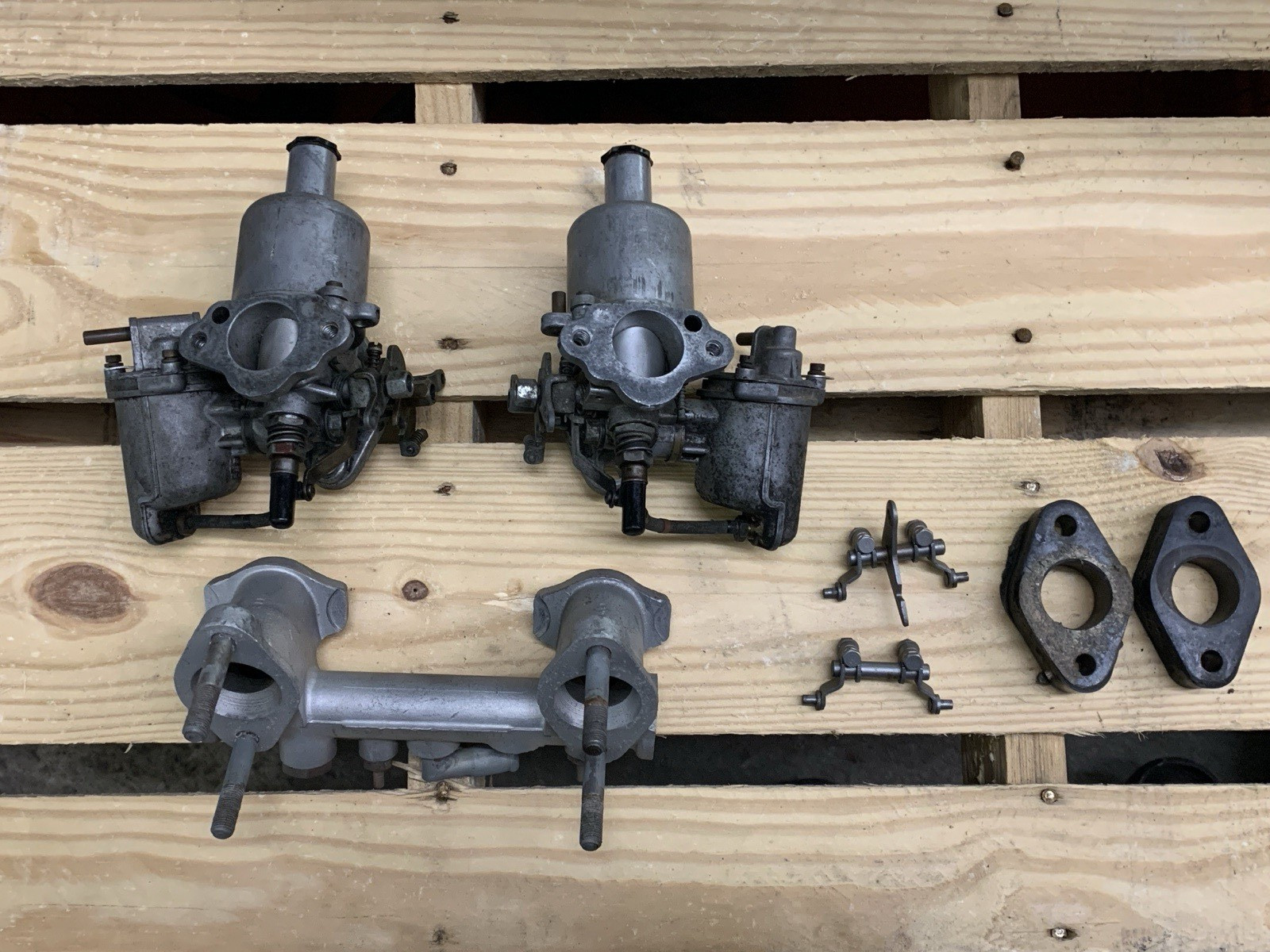 ORIG SU 1/1/4 ENGINE CARBURETOR SET MG MIDGET HEALEY SPRITE 1963-67 AUD136 ORIG SU 1/1/4 ENGINE CARBURETOR SET MG MIDGET HEALEY SPRITE 1963-67 AUD136