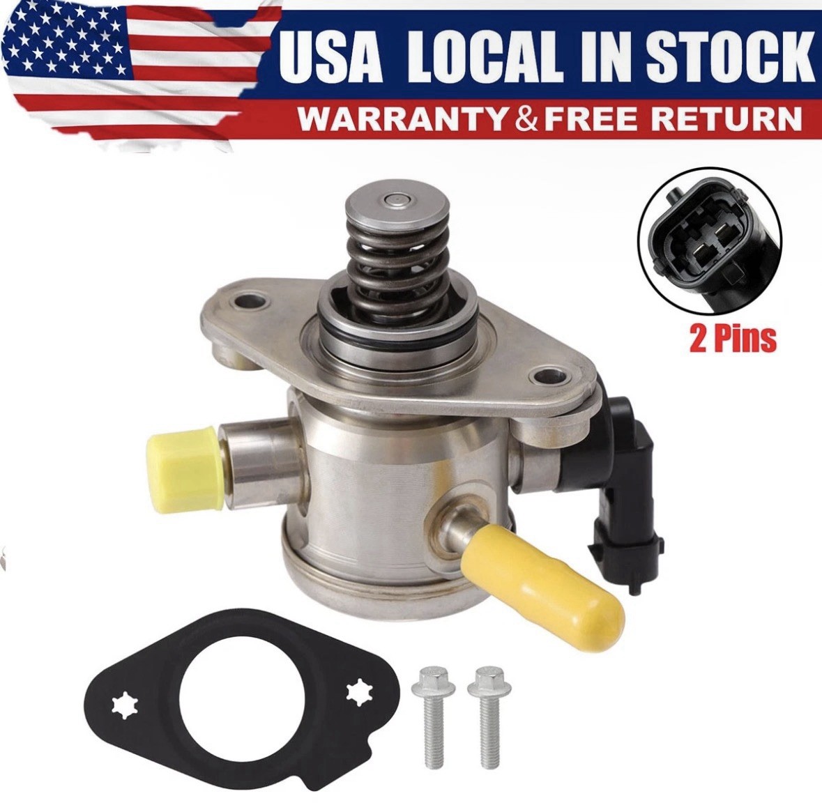 12641847 High Pressure Fuel Pump for GMC Buick Chevrolet Terrain 2.4L 2010-2017