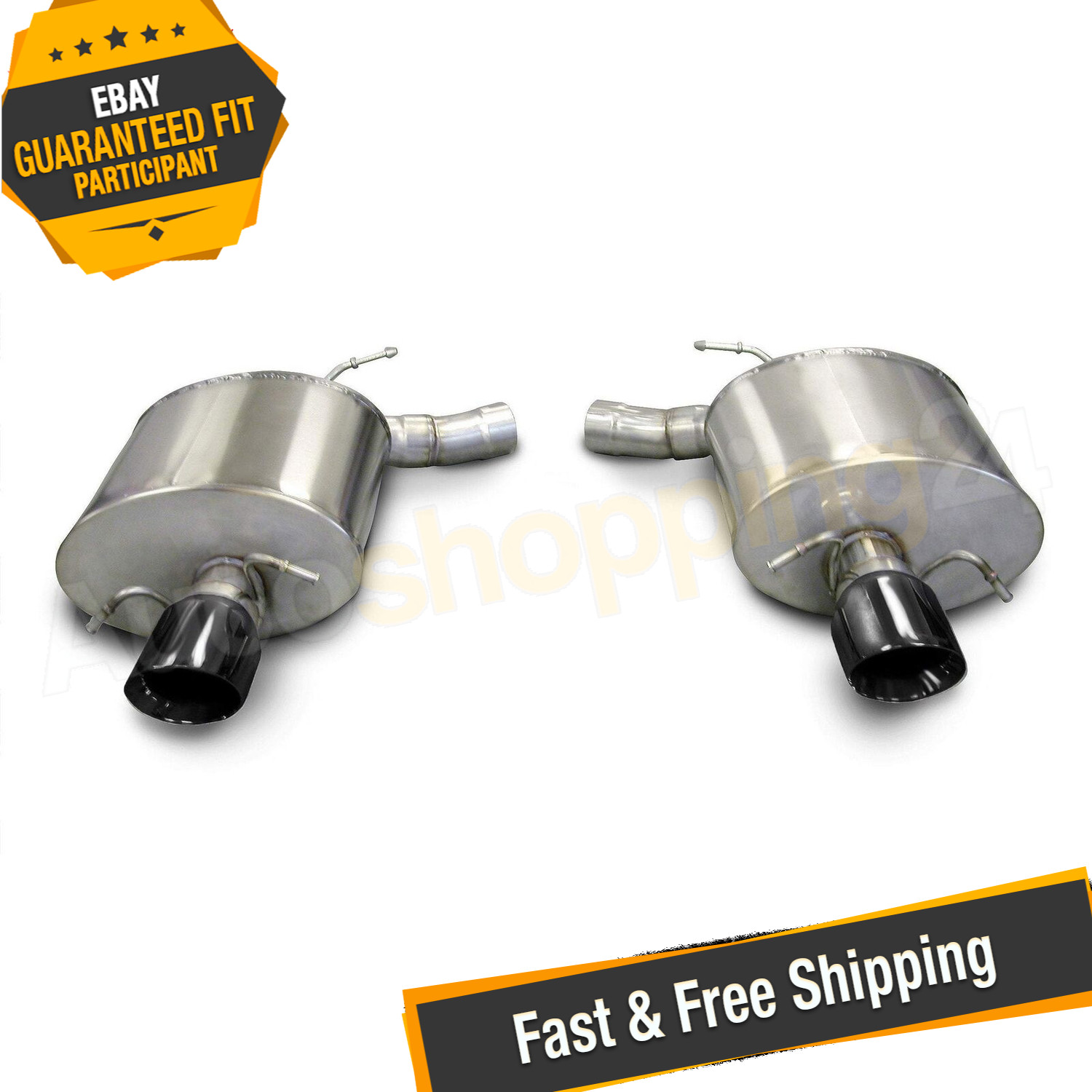 CORSA 14941BLK Sport Axle-Back Exhaust for 09-14 Cadillac CTS-V Sedan 6.2L V8
