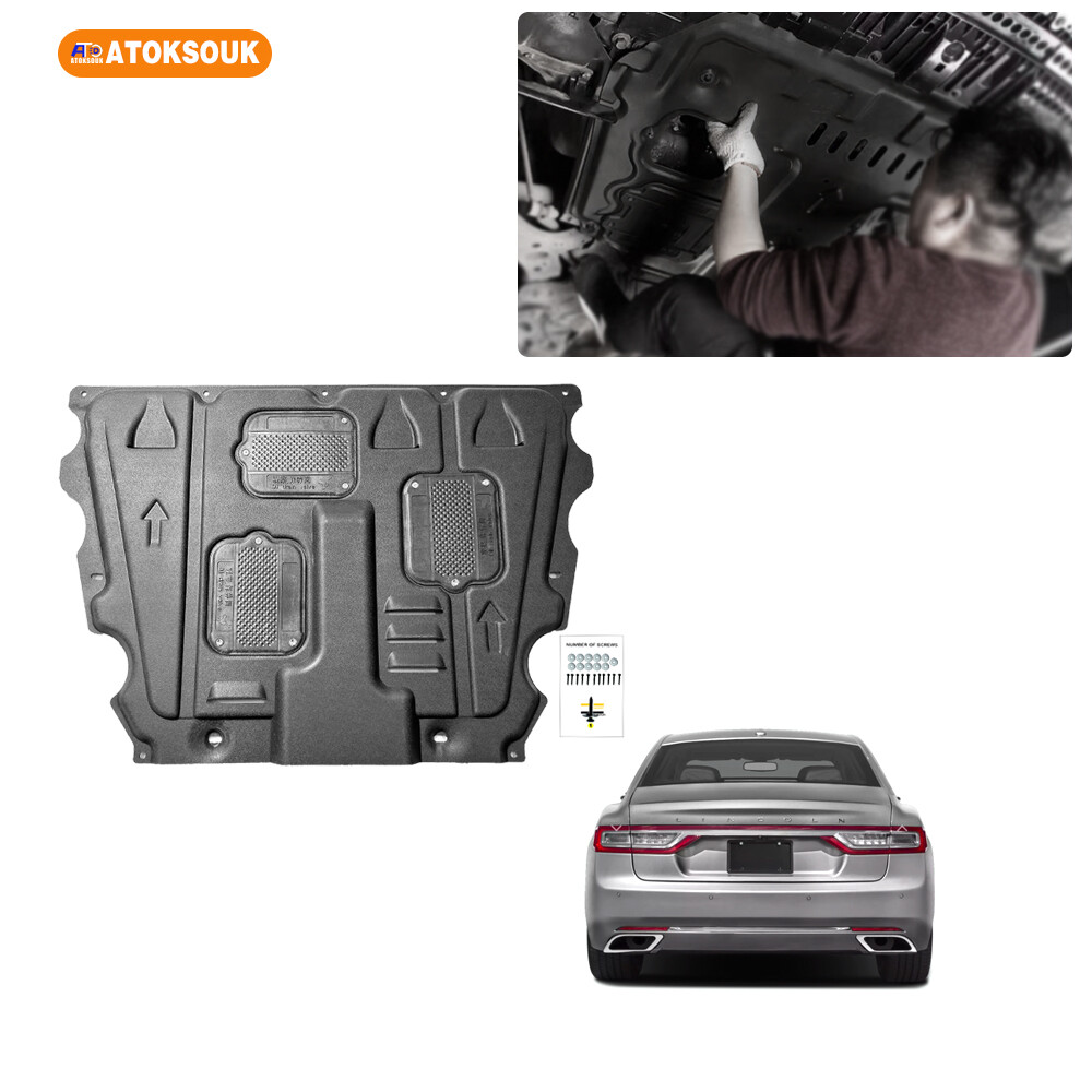 Engine Skid Plate For 2017-20 Lincoln Continental Under Splash Shield Heavy Duty