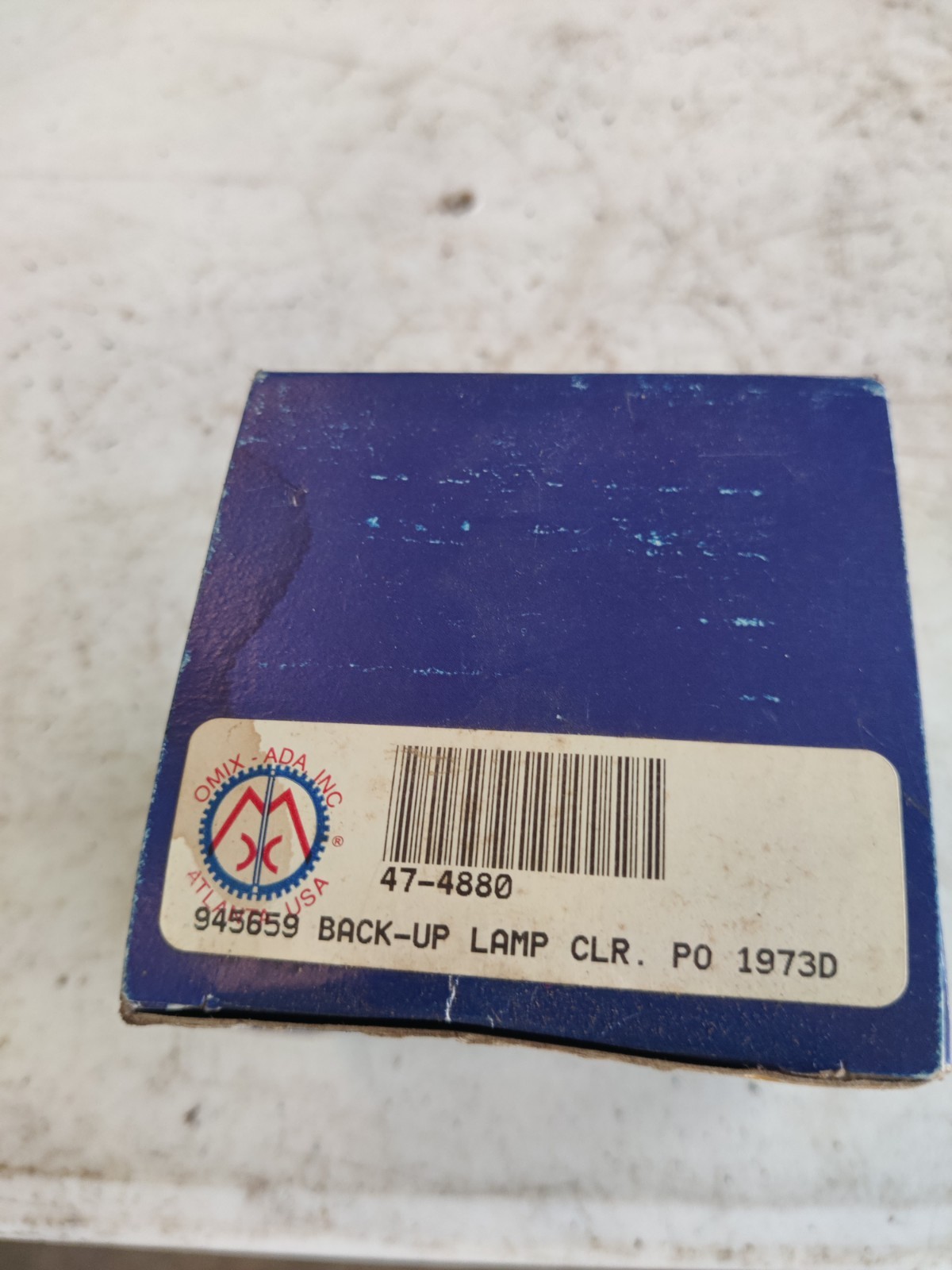 Crown Automotive 945659 Backup Lamp 1963-1973 Jeep NOS