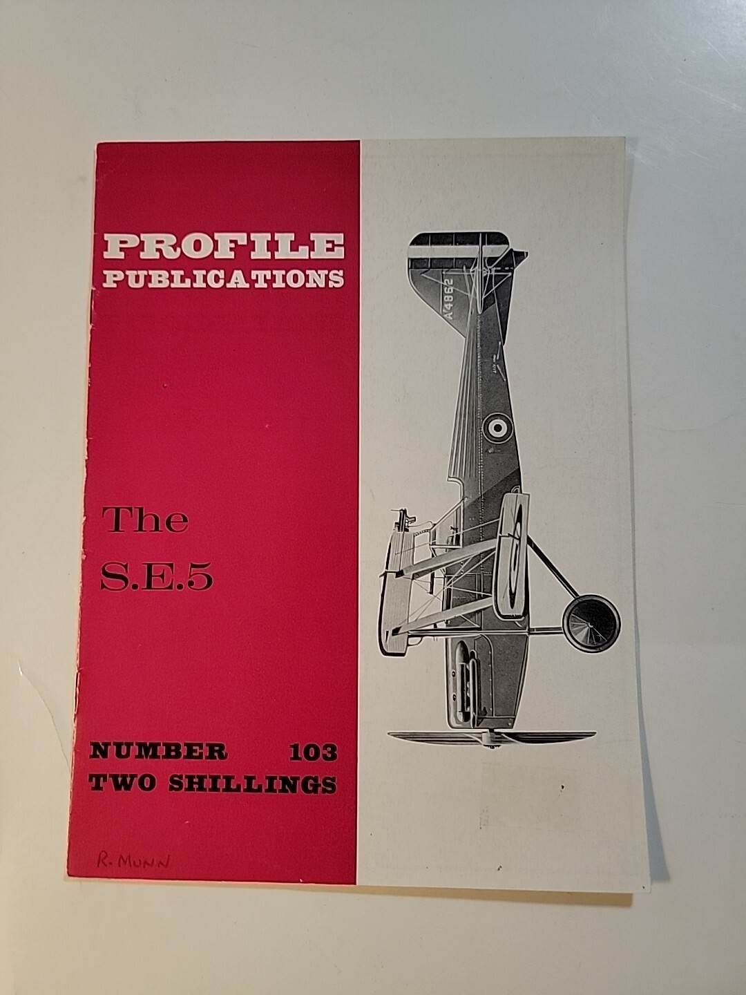 Profile Publication No 103 THE S.E.5 Profile Publication No 103 THE S.E.5
