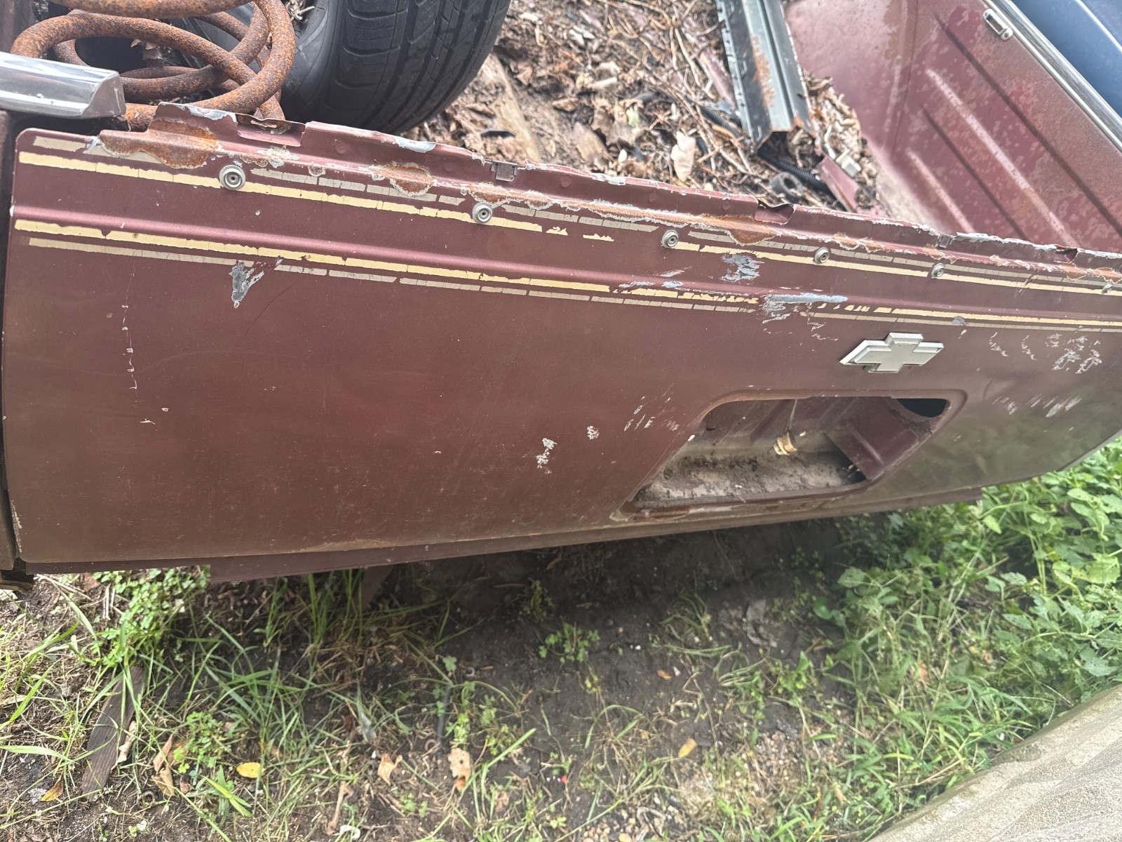 1978 1981 1984  1987 Chevrolet El Camino GMC Caballero OEM Replacement Tailgate