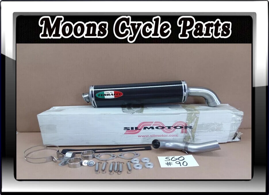NOS Ducati Fast By Ferracci Slip On Race Exhaust Muffler PN# F34555 Silmotor