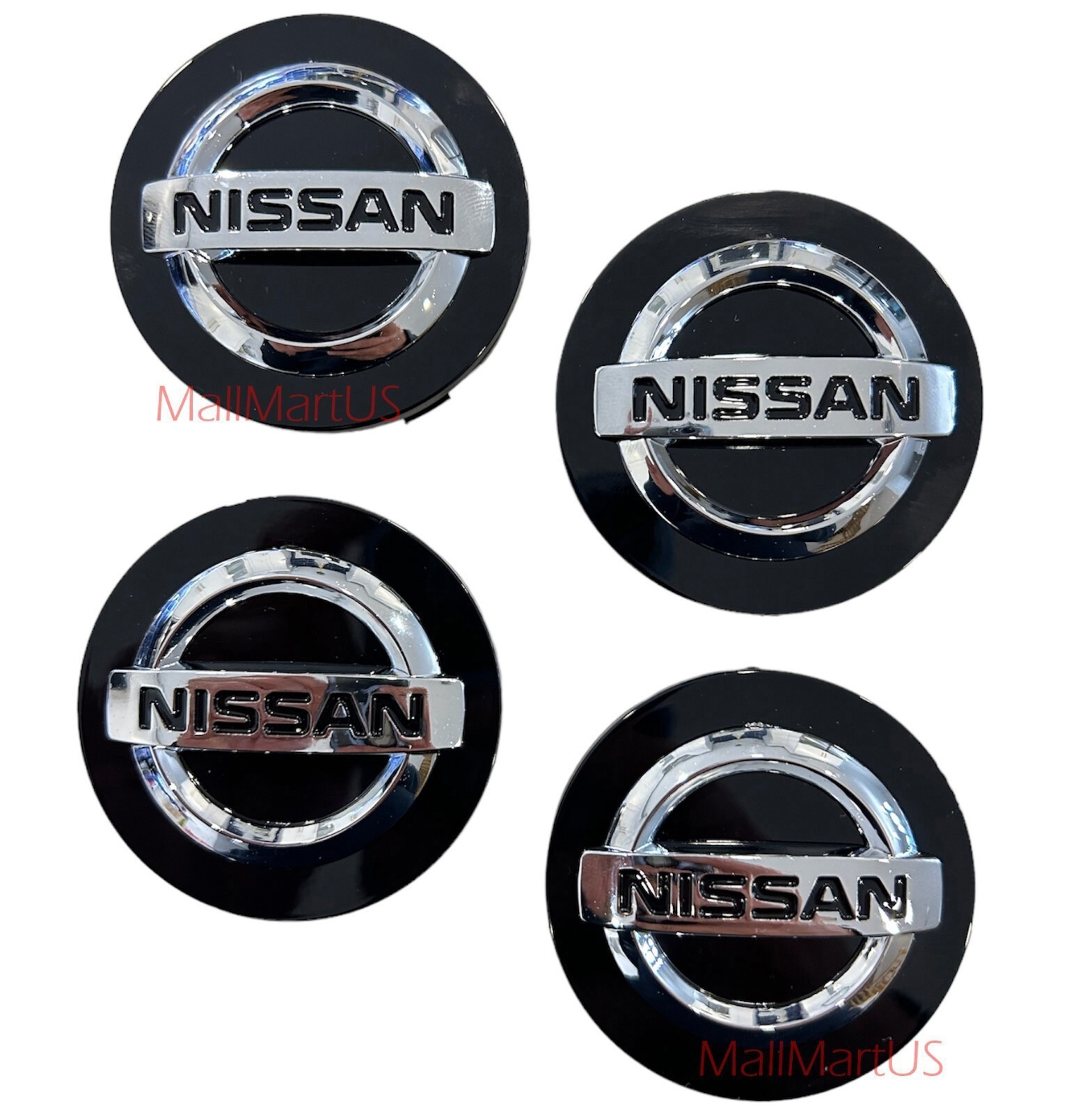 1SET Black Wheel Center Cap 54mm for Nissan Altima Maxima Murano Versa Leaf🎁🎁