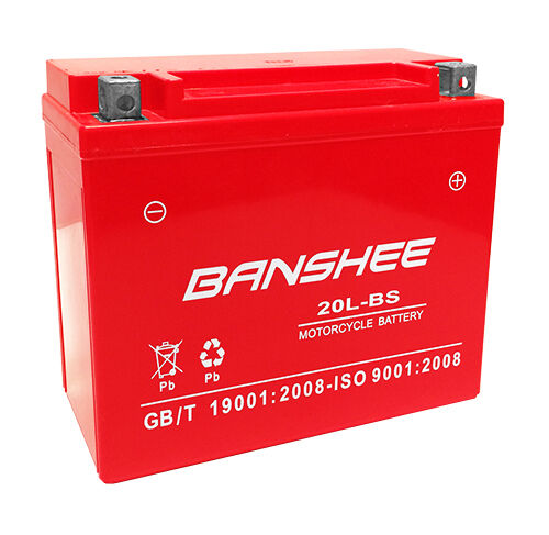 Banshee Maintenance Free Battery YTX20L-BS  Replaces YUAM320BS 4 YR Warranty
